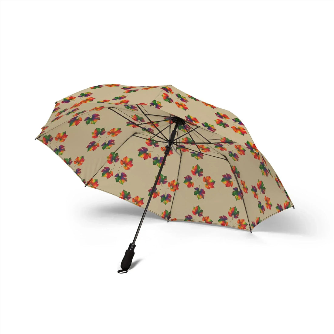 Fall Harmony Umbrella — Semi-Automatic Foldable Umbrella - KARARMDESIGN