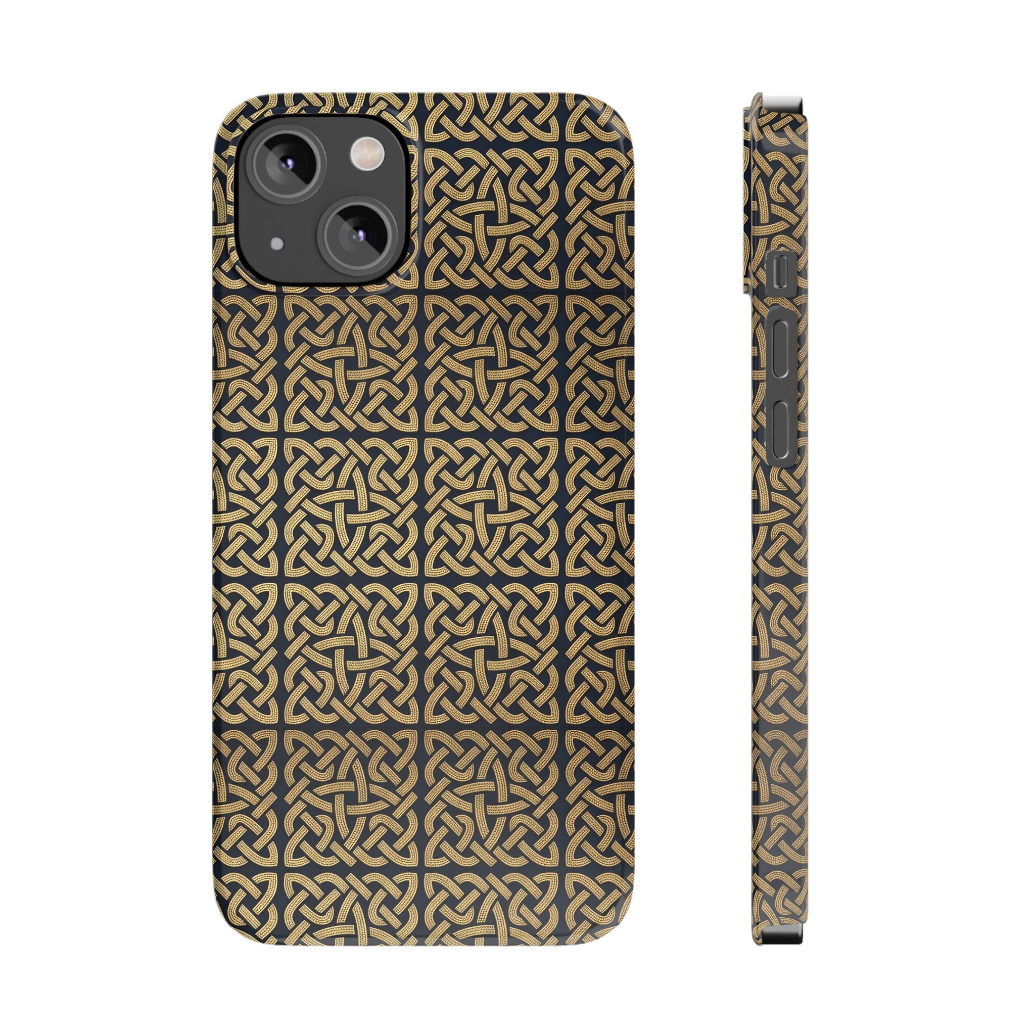 Armenian Ornament Slim Phone Case for iPhone 11–17