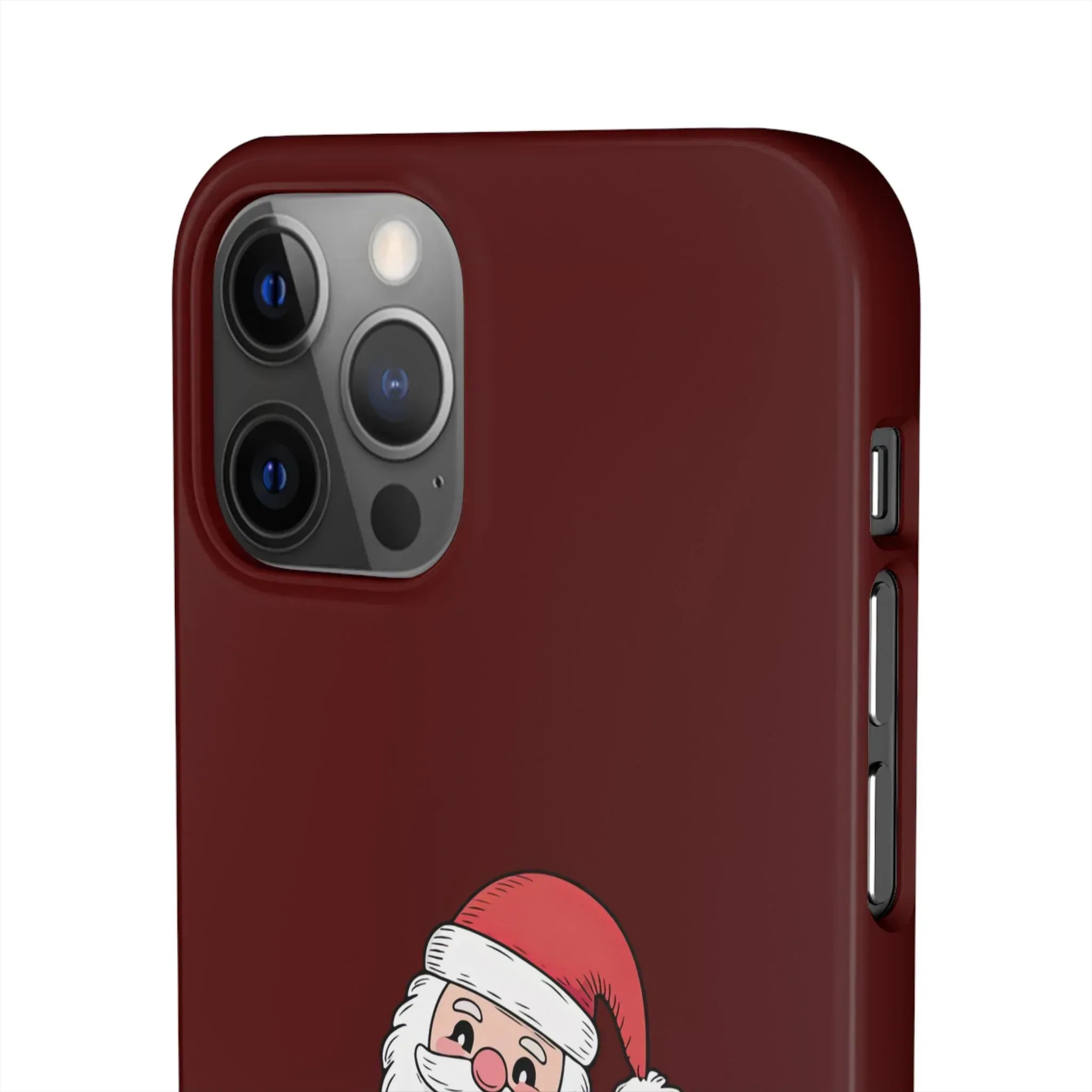 Crimson Claus Phone Case for iPhone 8-17 and Galaxy S20-S25 - KARARMDESIGN