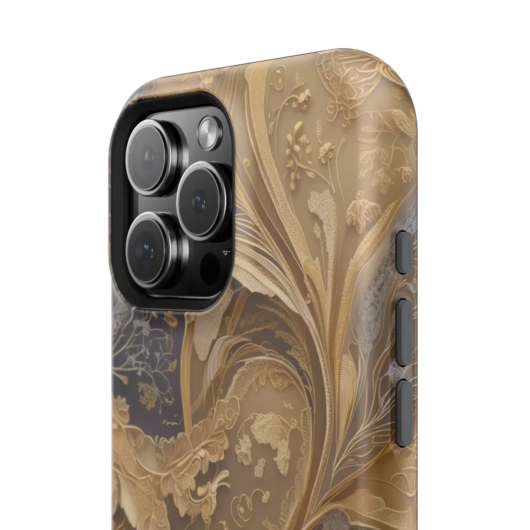 Botanical Luxury Design Phone Case for iPhone 12-16 and Galaxy S21-S22 - KARARMDESIGN