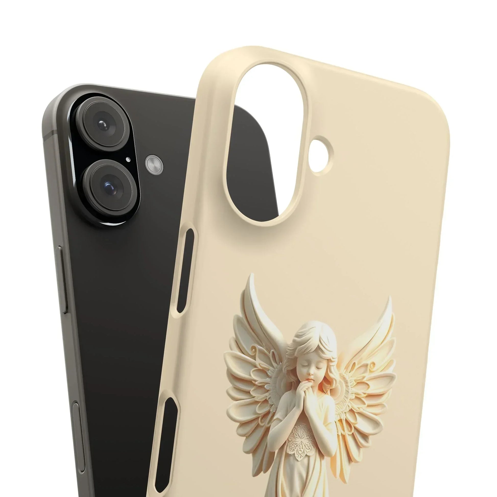 Heavenly Angel Phone Case for iPhone 7-16 and Samsung Galaxy S10-S24 Models - KarArmDesign