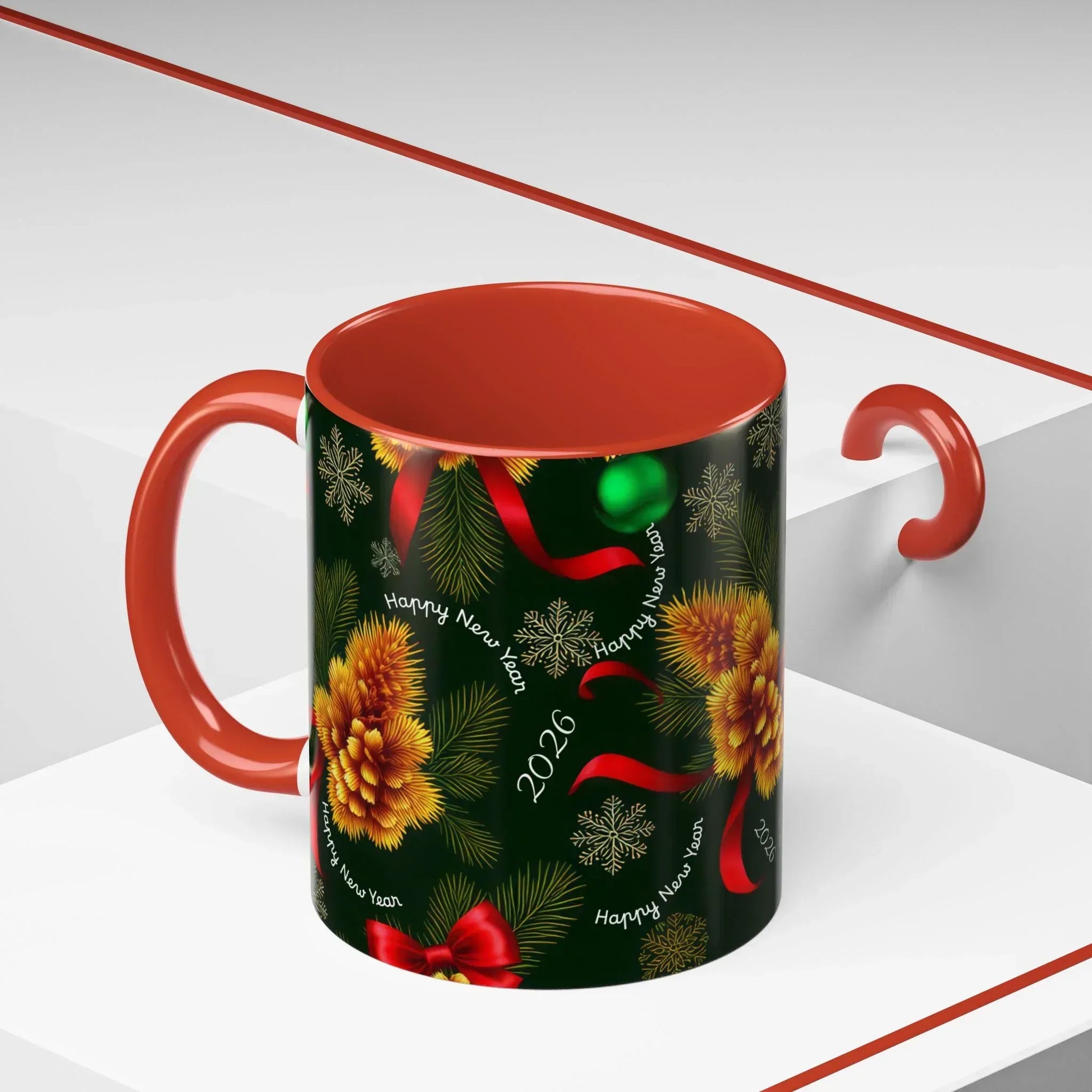 2026 Celebration Mug - Accent Coffee Mug (11, 15oz) - KARARMDESIGN