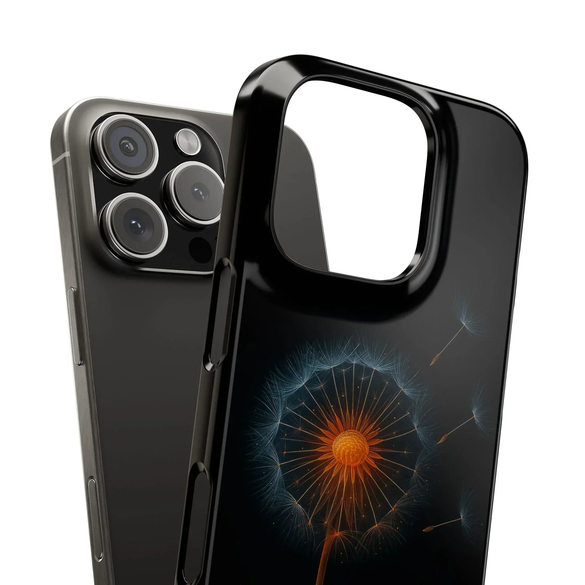 Glowing Dandelion Phone Case for iPhone 7-16 Models - KarArmDesign