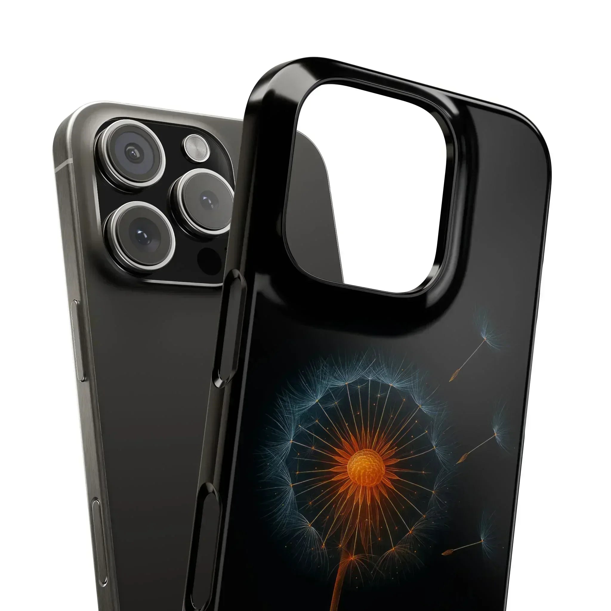Glowing Dandelion Phone Case for iPhone 11-16 - KARARMDESIGN