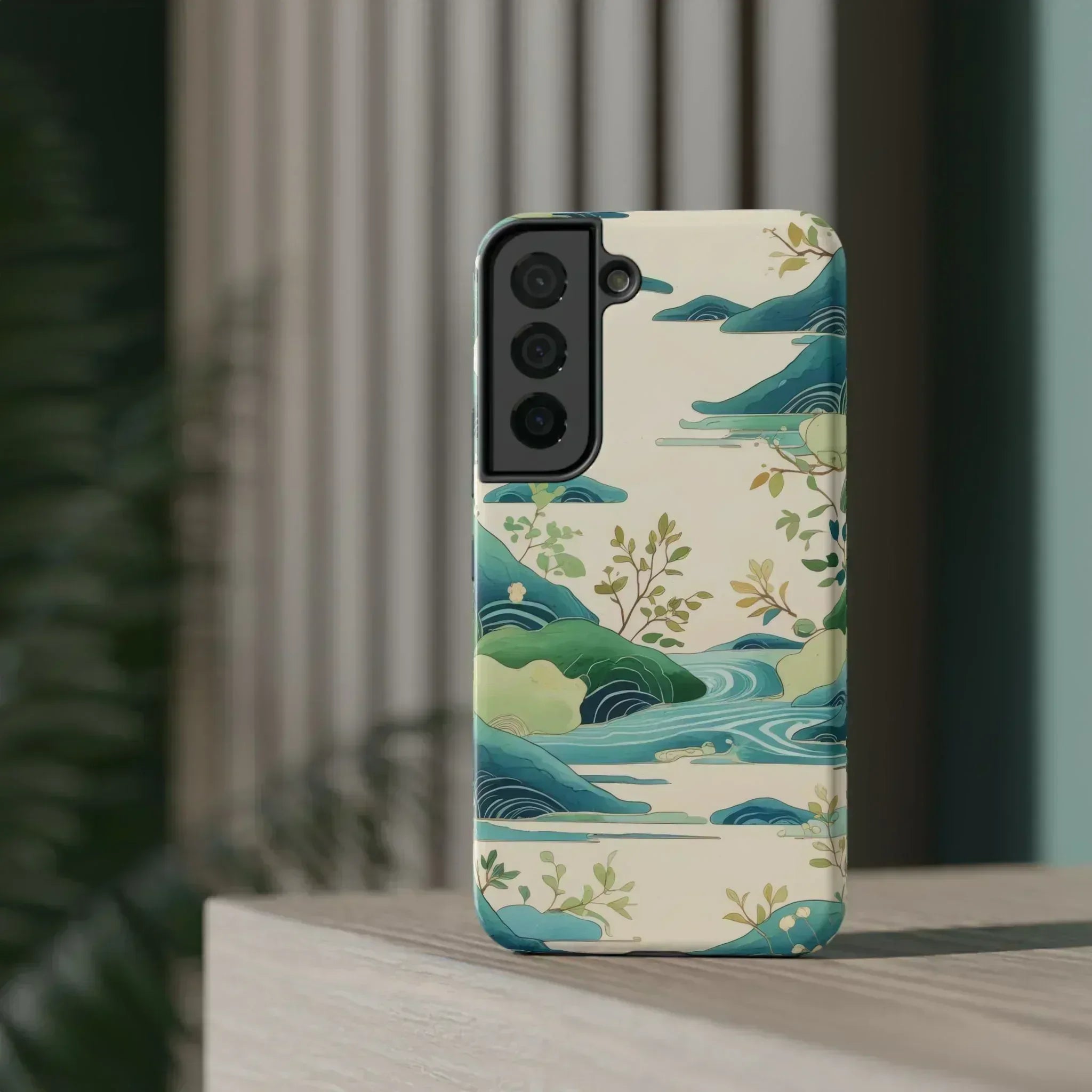 Nature Landscape Phone Case for iPhone 12-16 and Galaxy S21-S22 - KARARMDESIGN