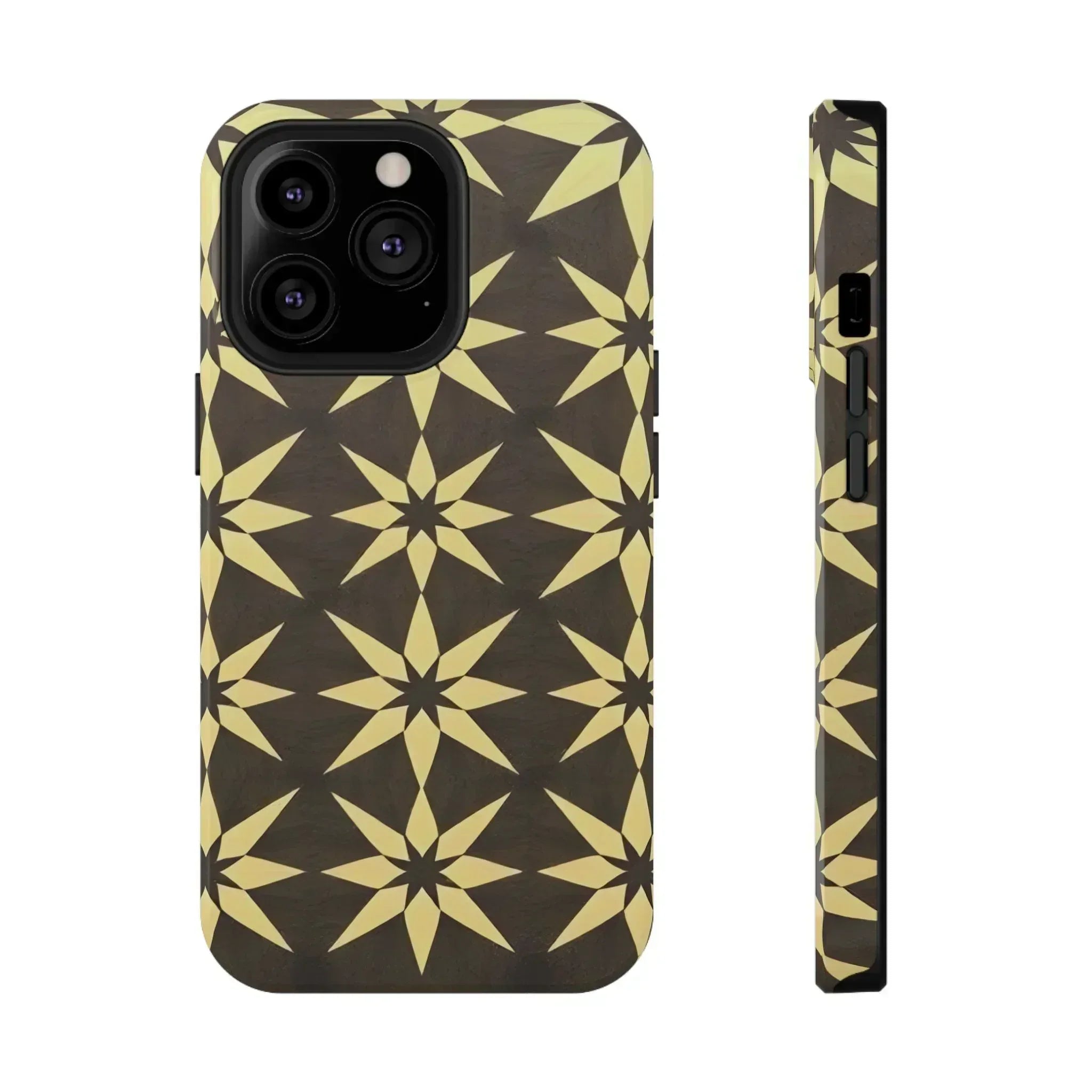 Star Phone Case for iPhone 12-16 and Samsung Galaxy S21-S22 - KARARMDESIGN