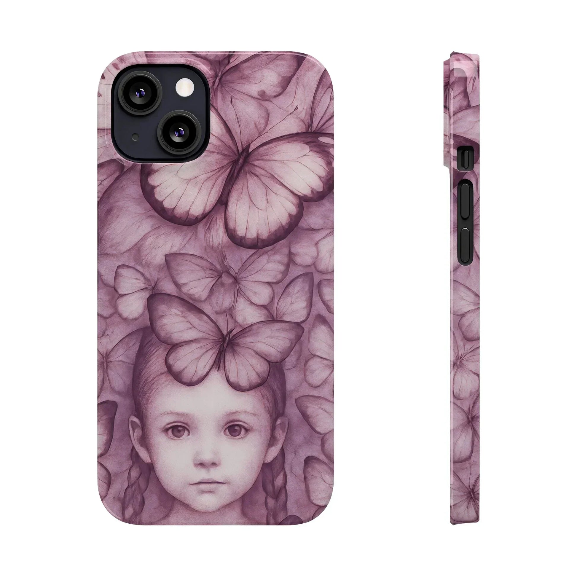 Mystic Girl Phone Case for iPhone 7-17 Models - KARARMDESIGN
