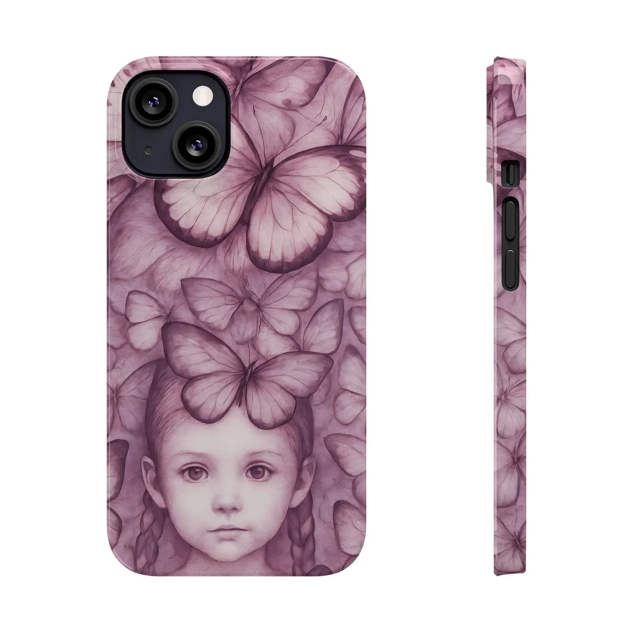 Mystic Girl Phone Case for iPhone 7-17 Models - KARARMDESIGN