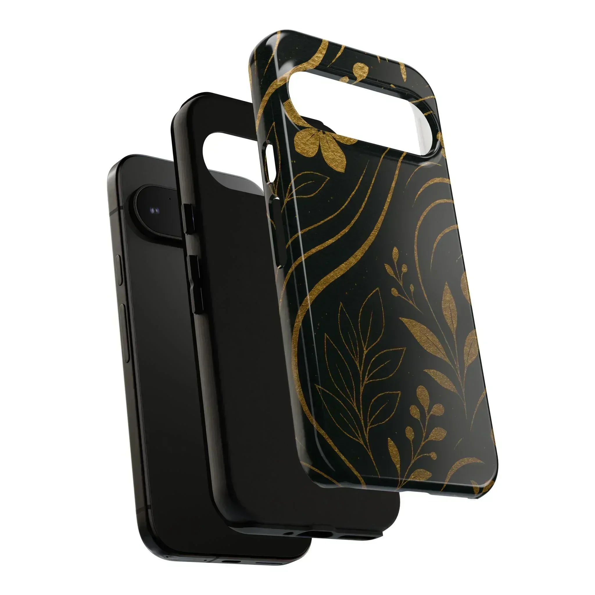 Gold Pattern Phone Case for Galaxy and Pixel - KARARMDESIGN