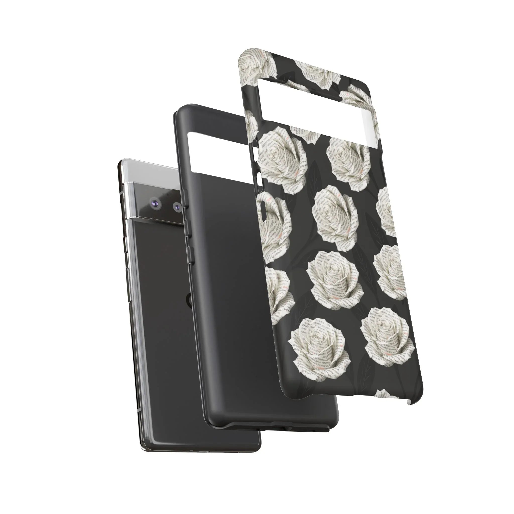 Silent Bloom Phone Case for iPhone 8-17 and Google Pixel 3-9 - KARARMDESIGN
