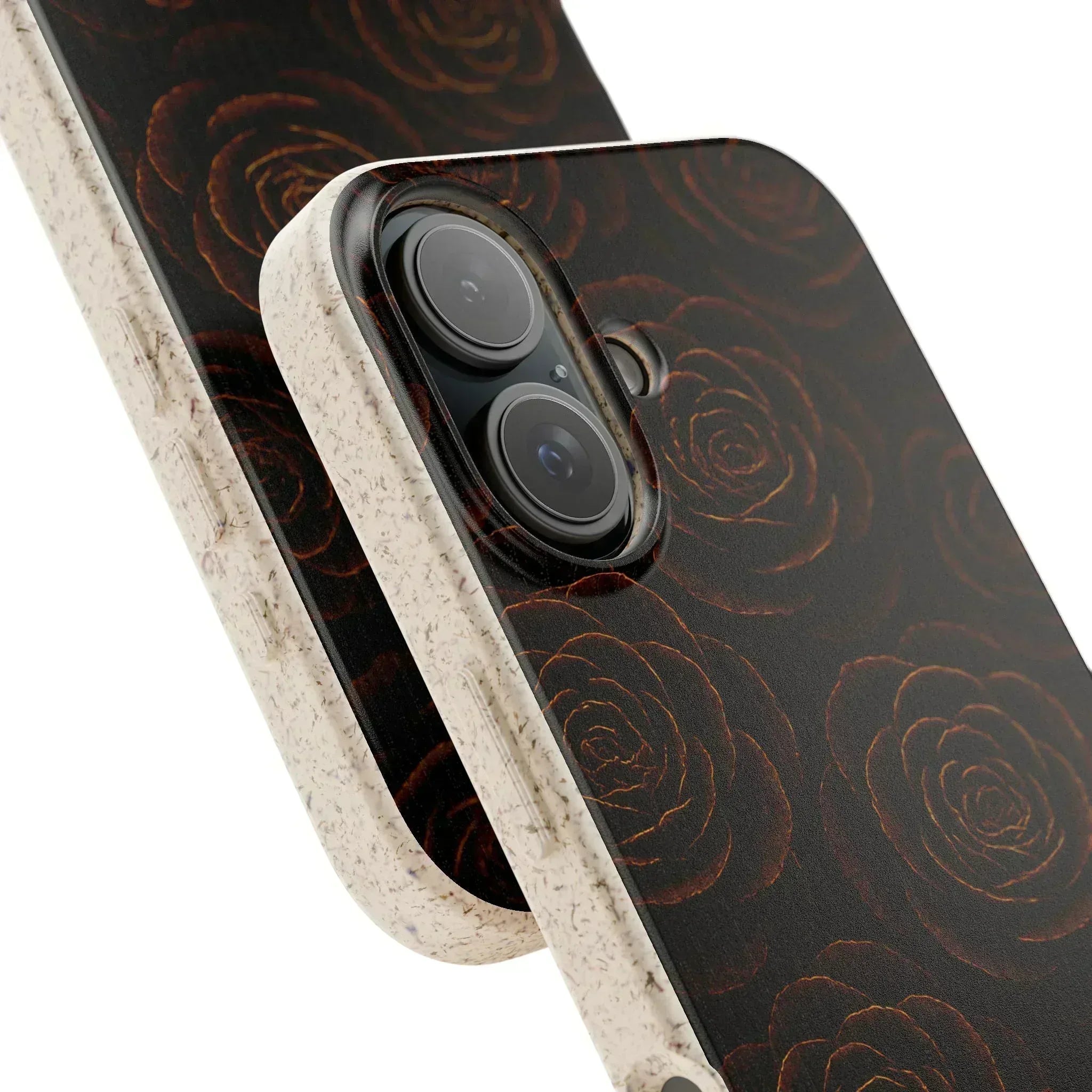 Wooden Roses Phone Case for iPhone 11-16 and Samsung Galaxy S20-S22 - KARARMDESIGN
