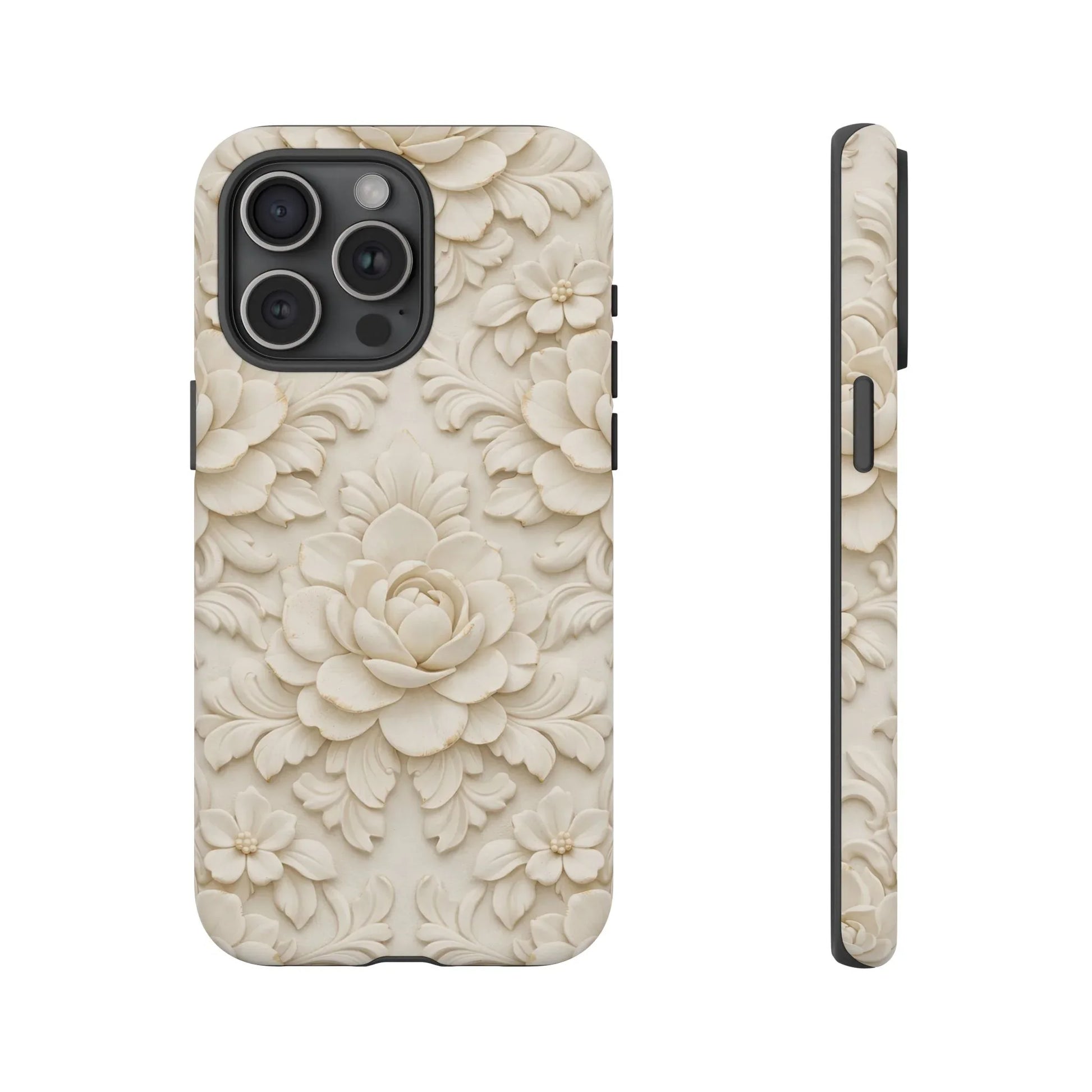Soft Bloom Phone Case for iPhone 11-17 and Galaxy S10-S25 - KARARMDESIGN