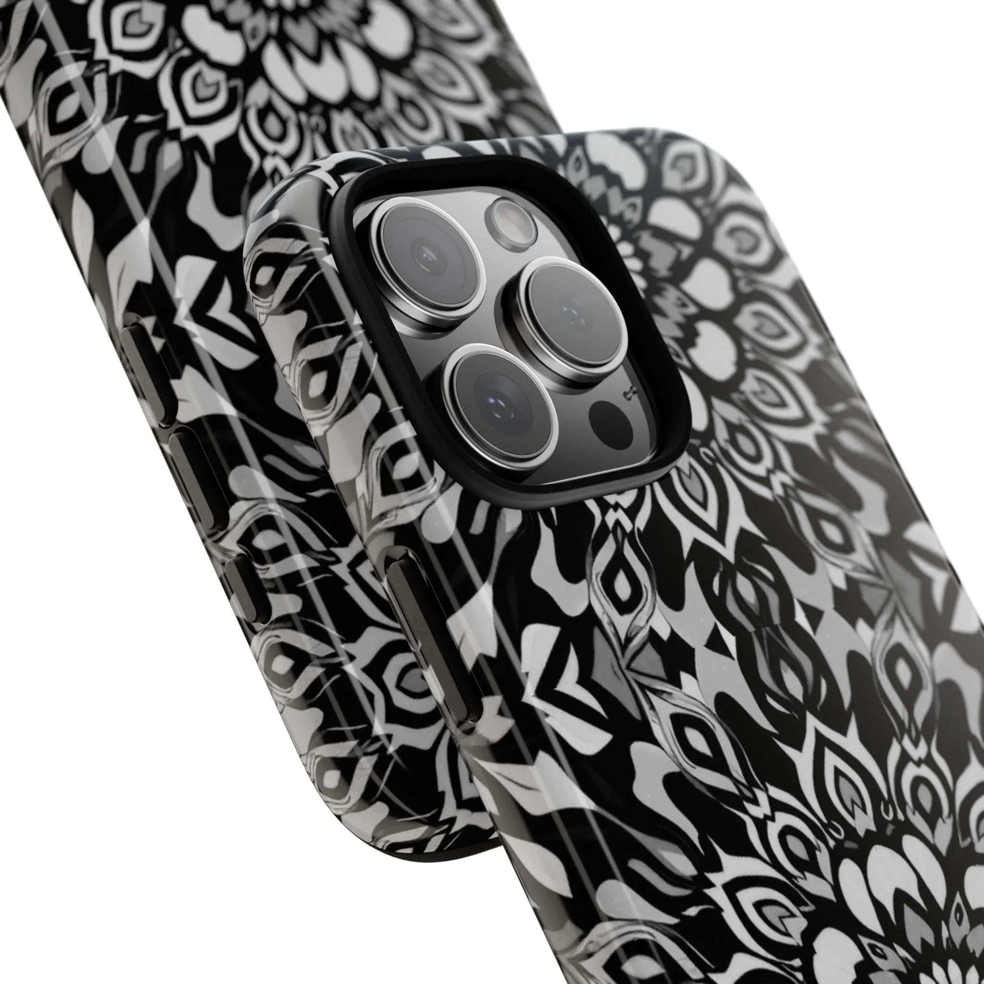 Mandala Phone Case for iPhone and Galaxy - KARARMDESIGN