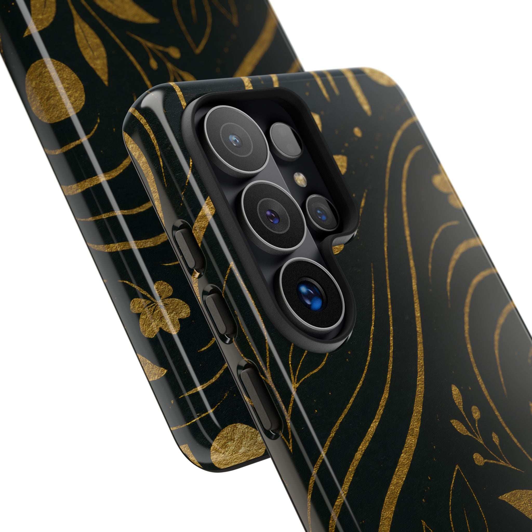 Gold Pattern Tough Phone Case for Samsung Galaxy & Google Pixel