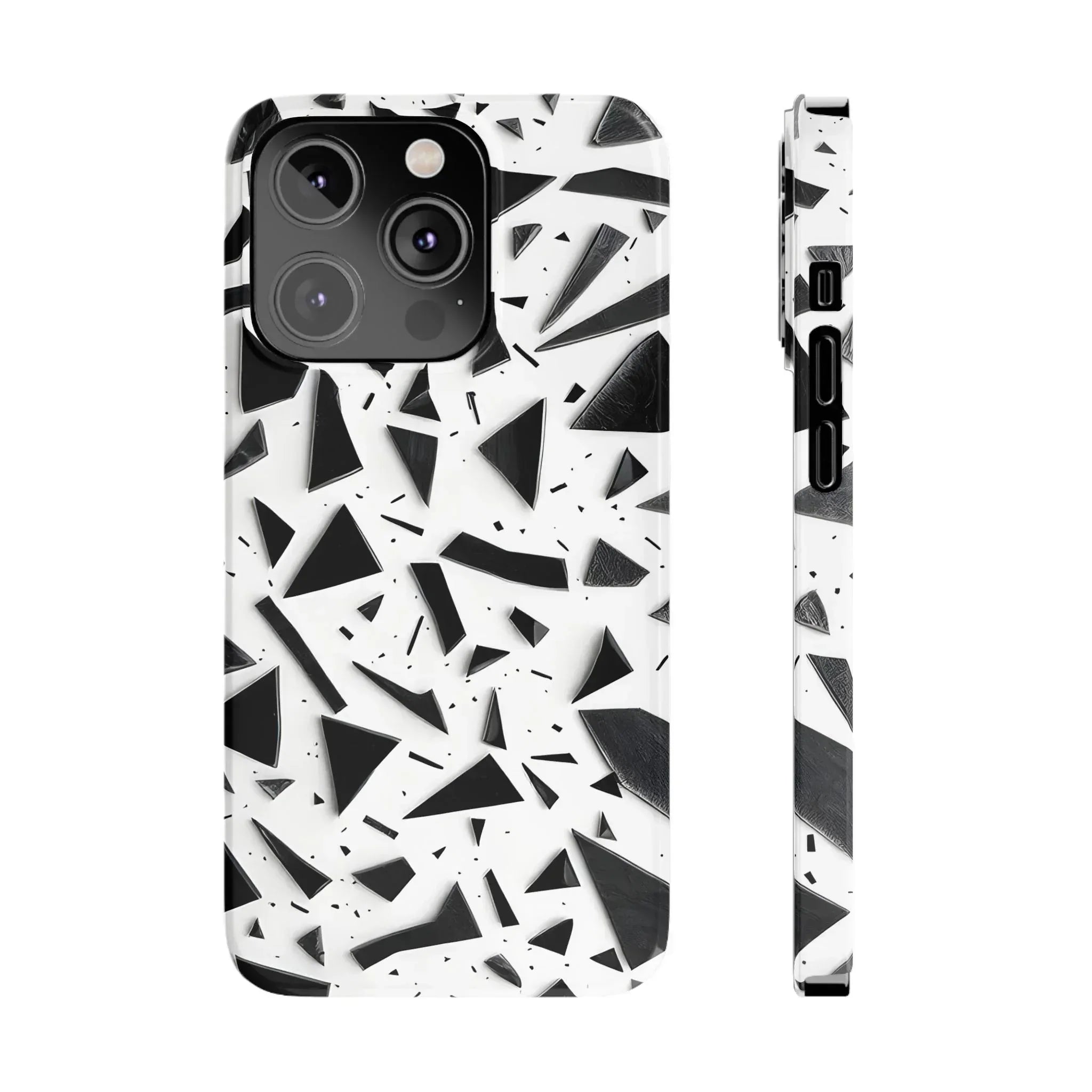 Abstract Slim Phone Case for iPhone 11-17 - KARARMDESIGN