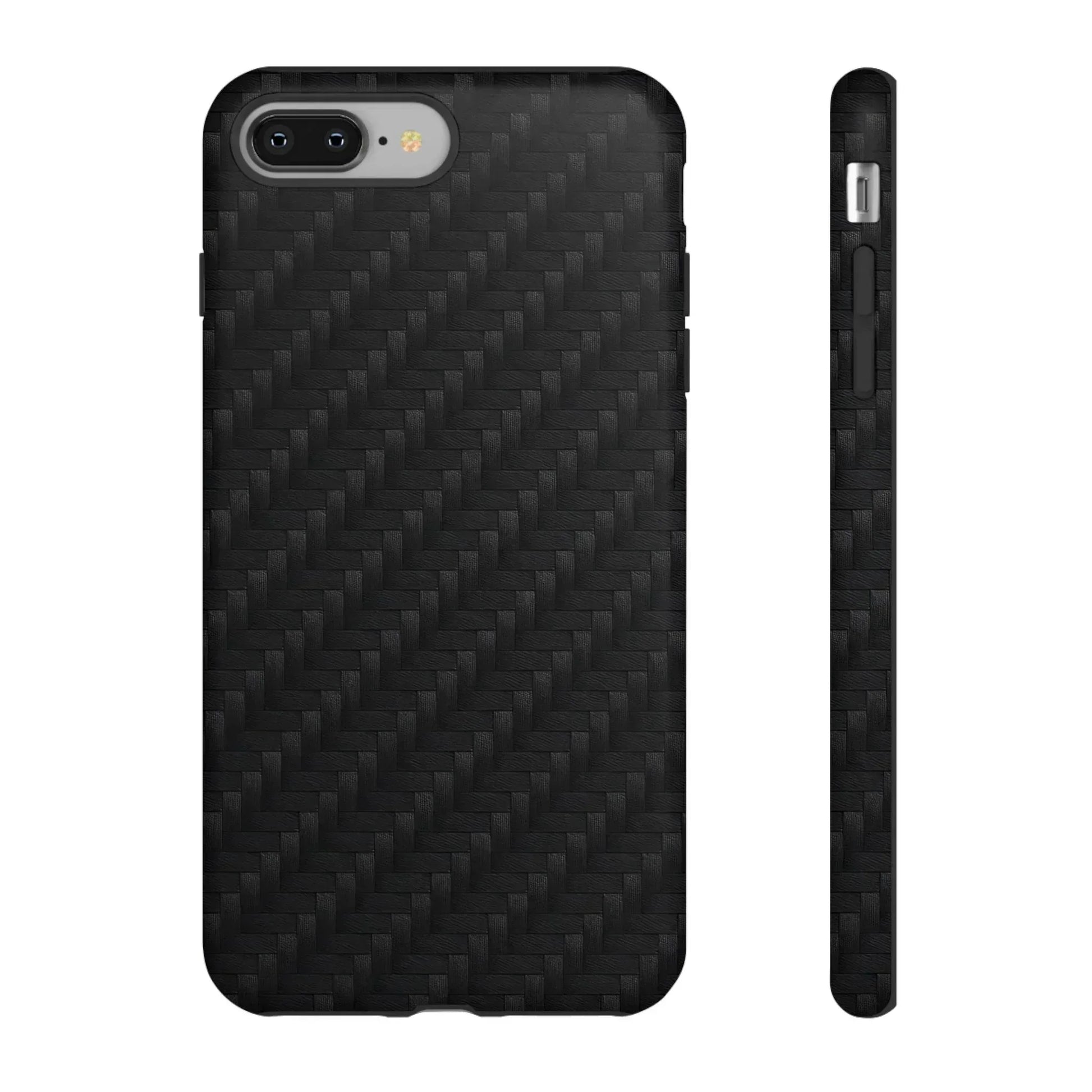 Black Carbon Phone Case for iPhone 8-16 and Google Pixel up to 9 - KARARMDESIGN
