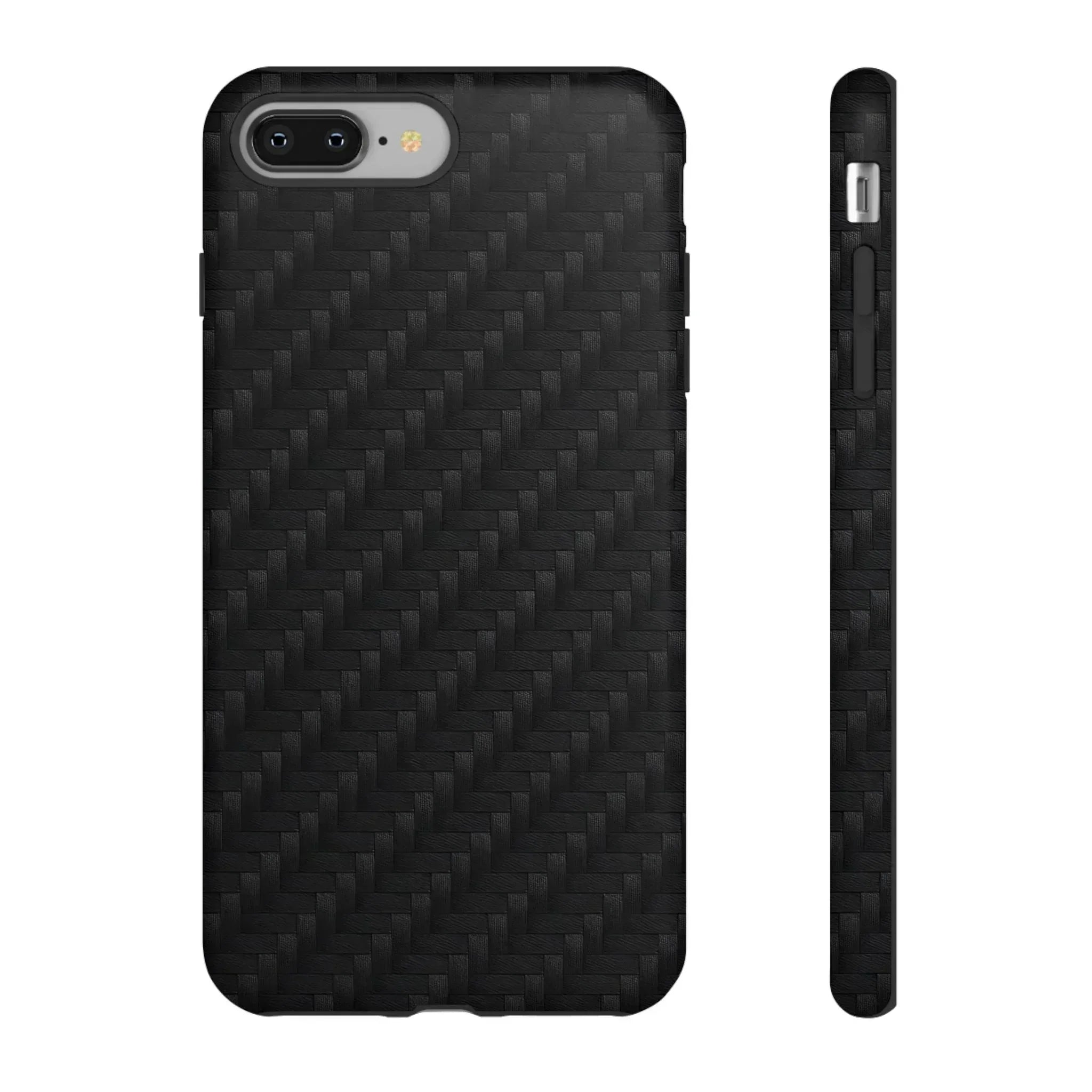 Black Carbon Phone Case for iPhone 8-16 and Google Pixel up to 9 - KARARMDESIGN