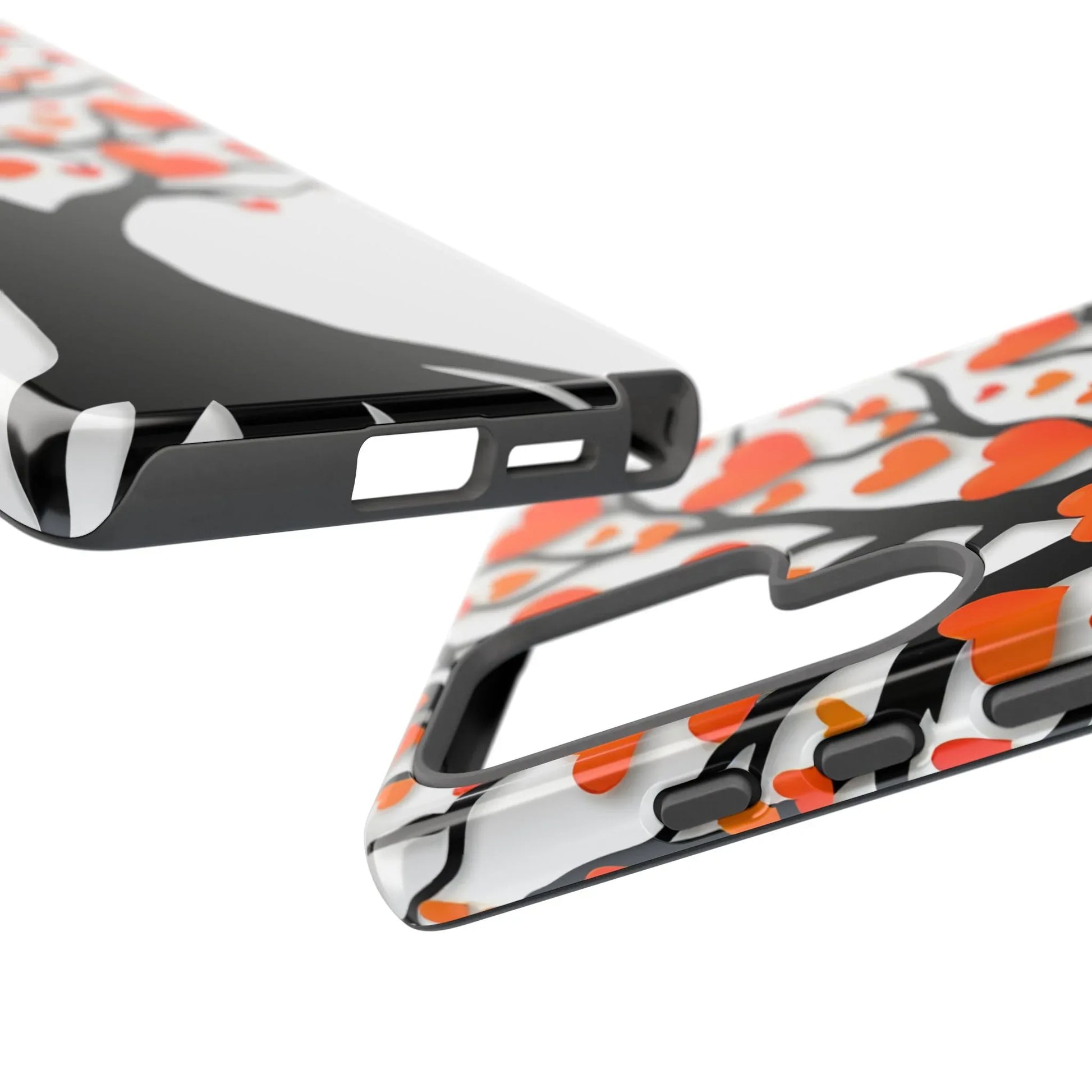 Heart Design Phone Case for iPhone 11–17 and Galaxy S20–S25 - KARARMDESIGN