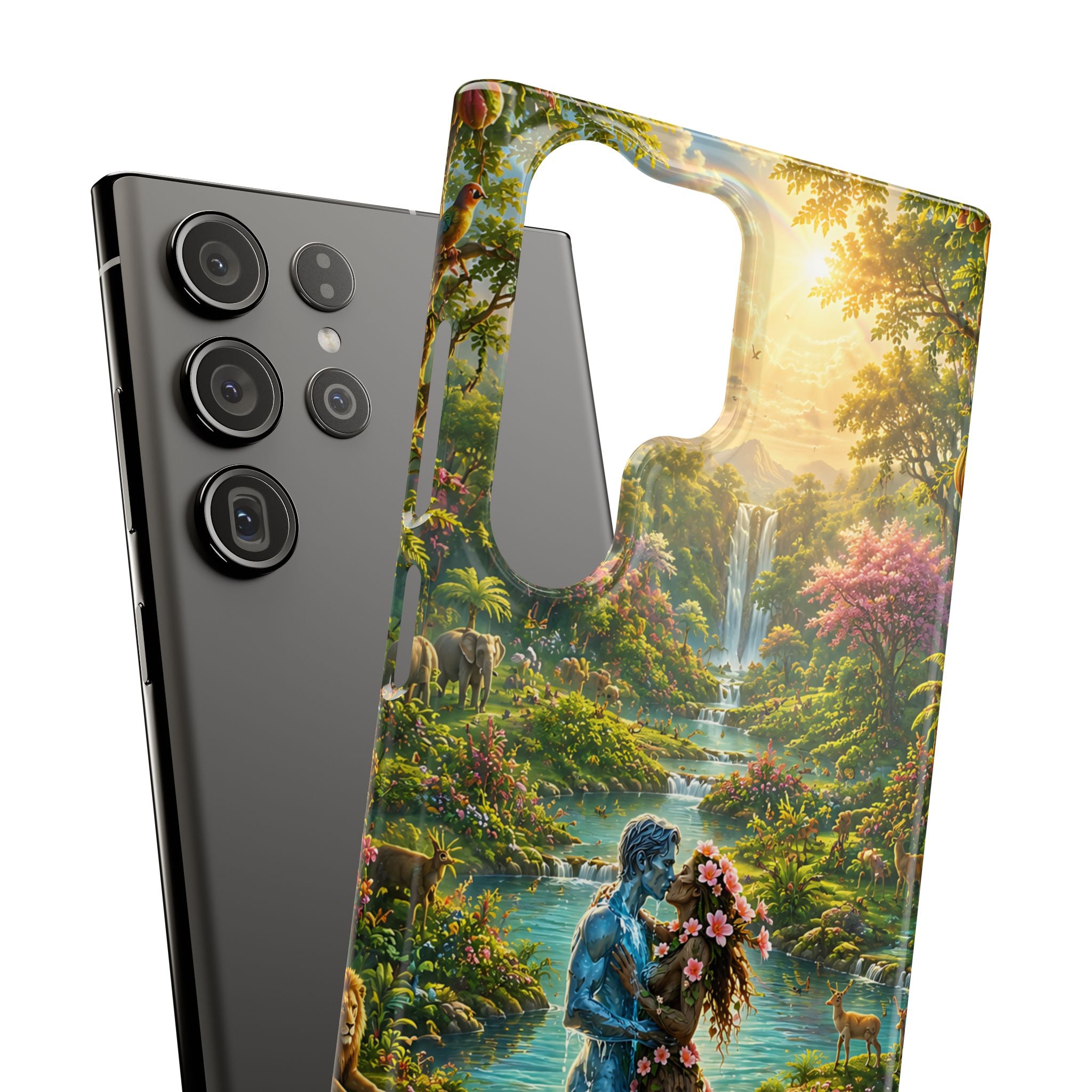 Eternal Eden Phone Case – iPhone 11–17 & Samsung Galaxy S20–S26
