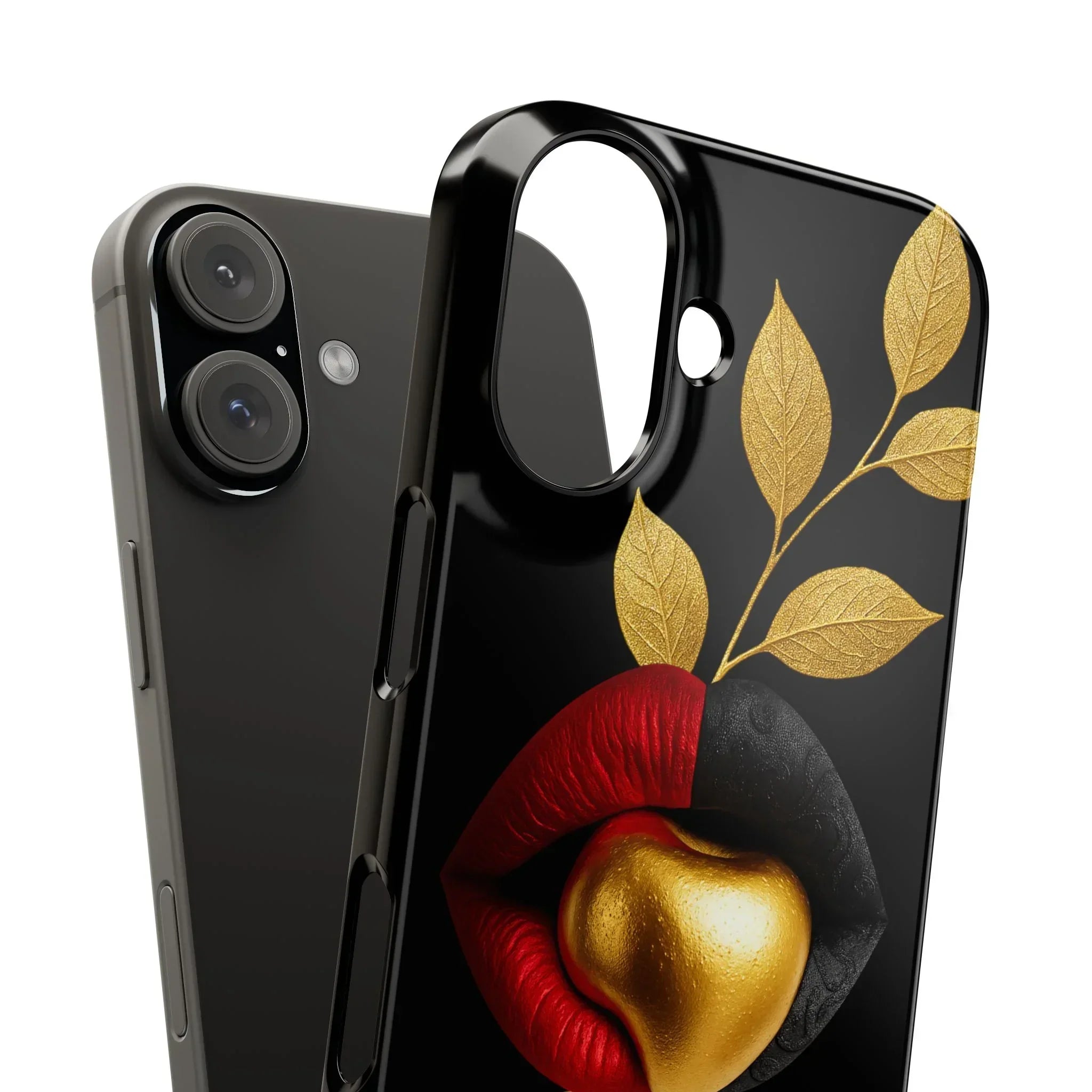 Gilded Expression Phone Case for iPhone 7-17 Models - KARARMDESIGN