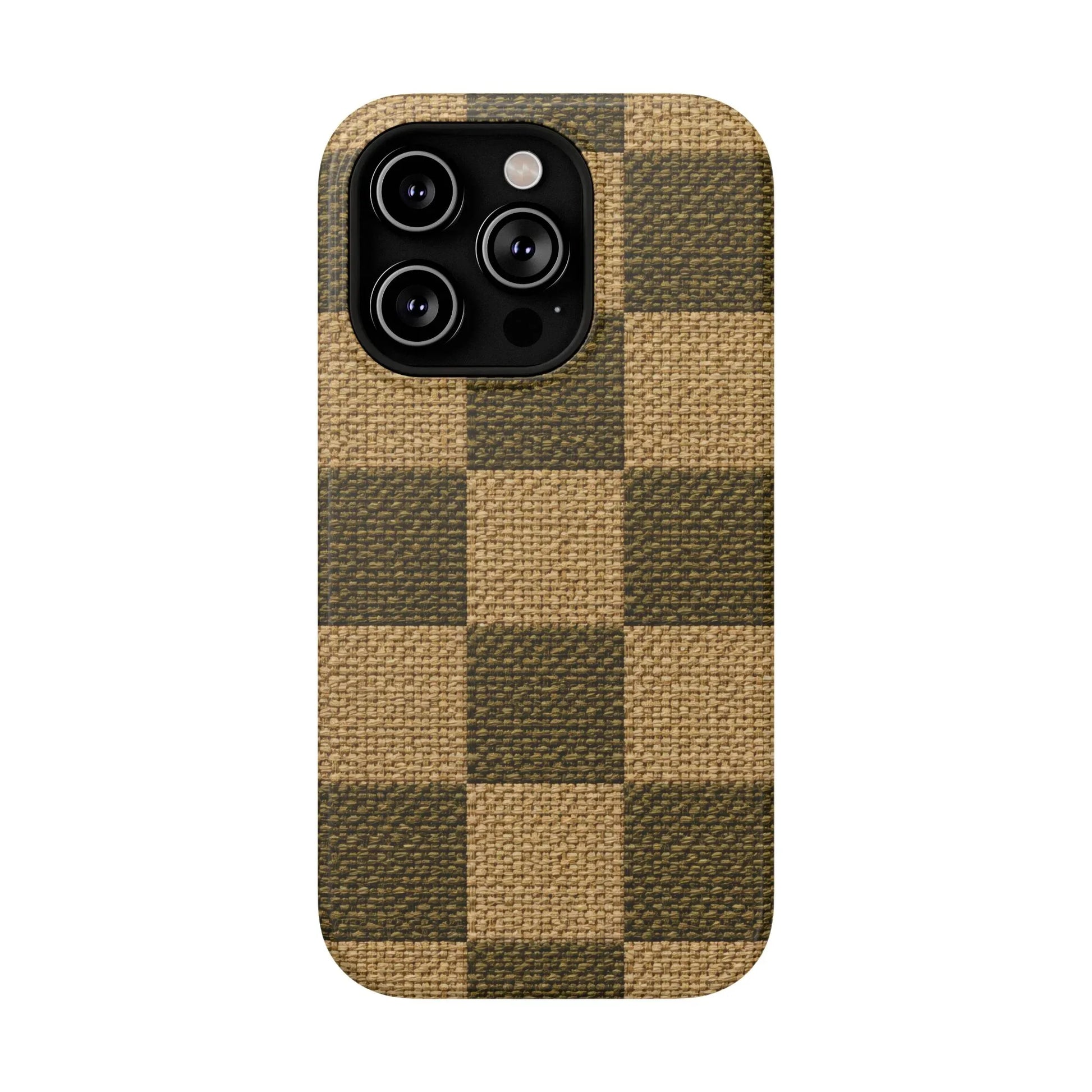 Rustic Woven Phone Case for iPhone 11-17 and Galaxy S21-S22 - KARARMDESIGN