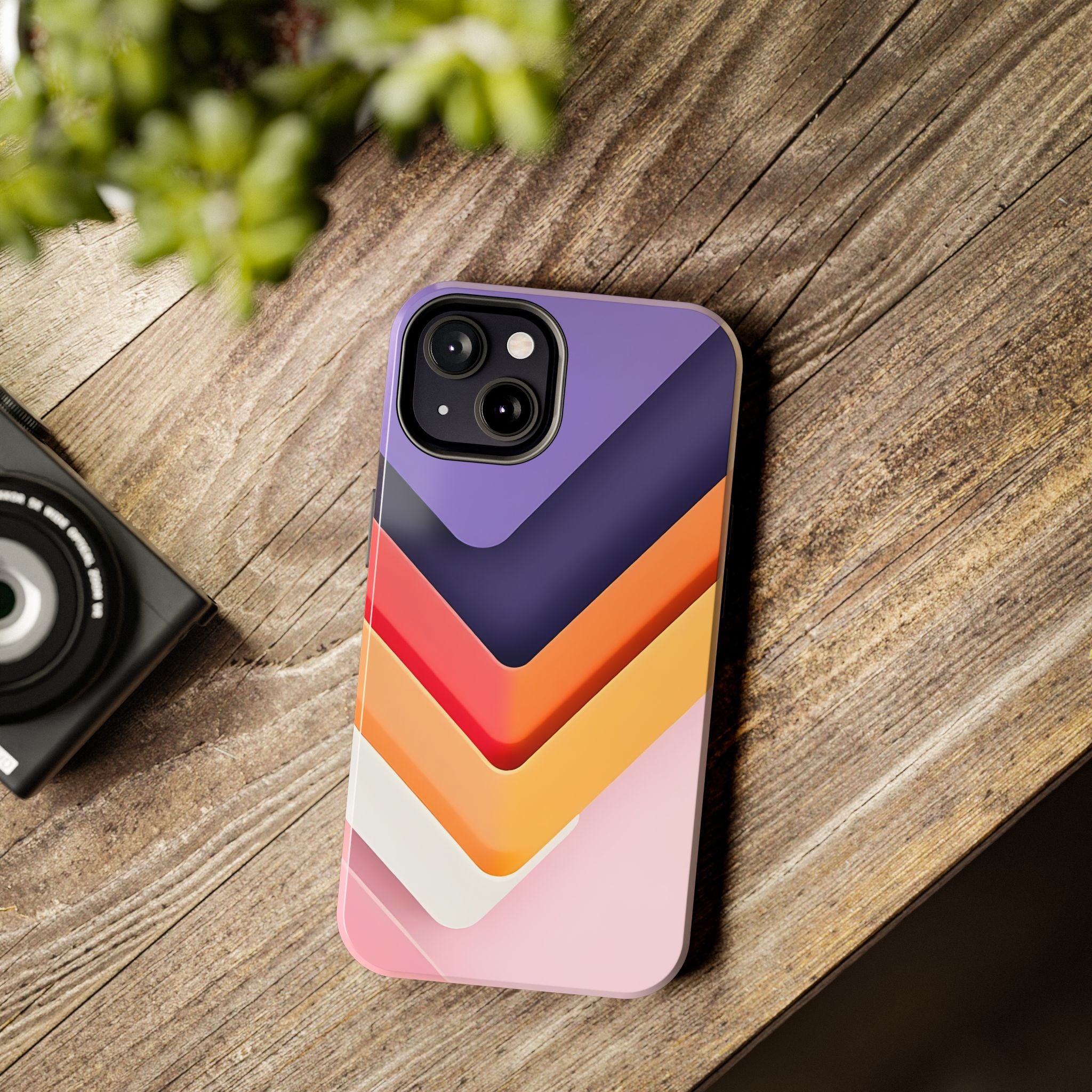 Geometric Chevron Tough Case for iPhone & Samsung Galaxy