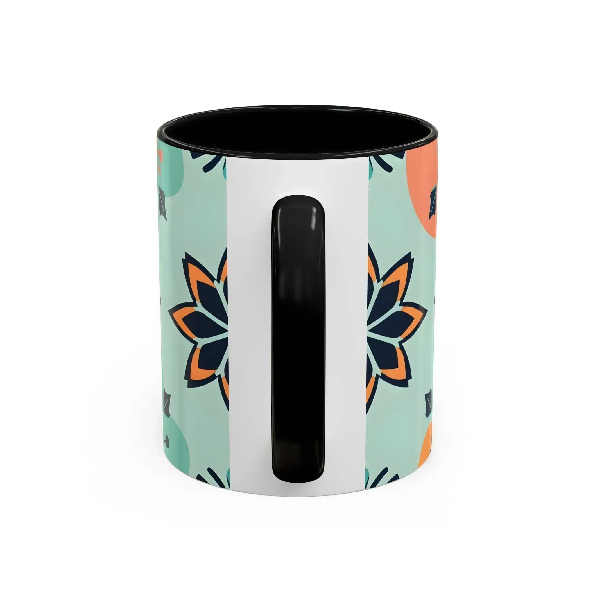 Floral Ornament Coffee Mug – 11oz - KARARMDESIGN