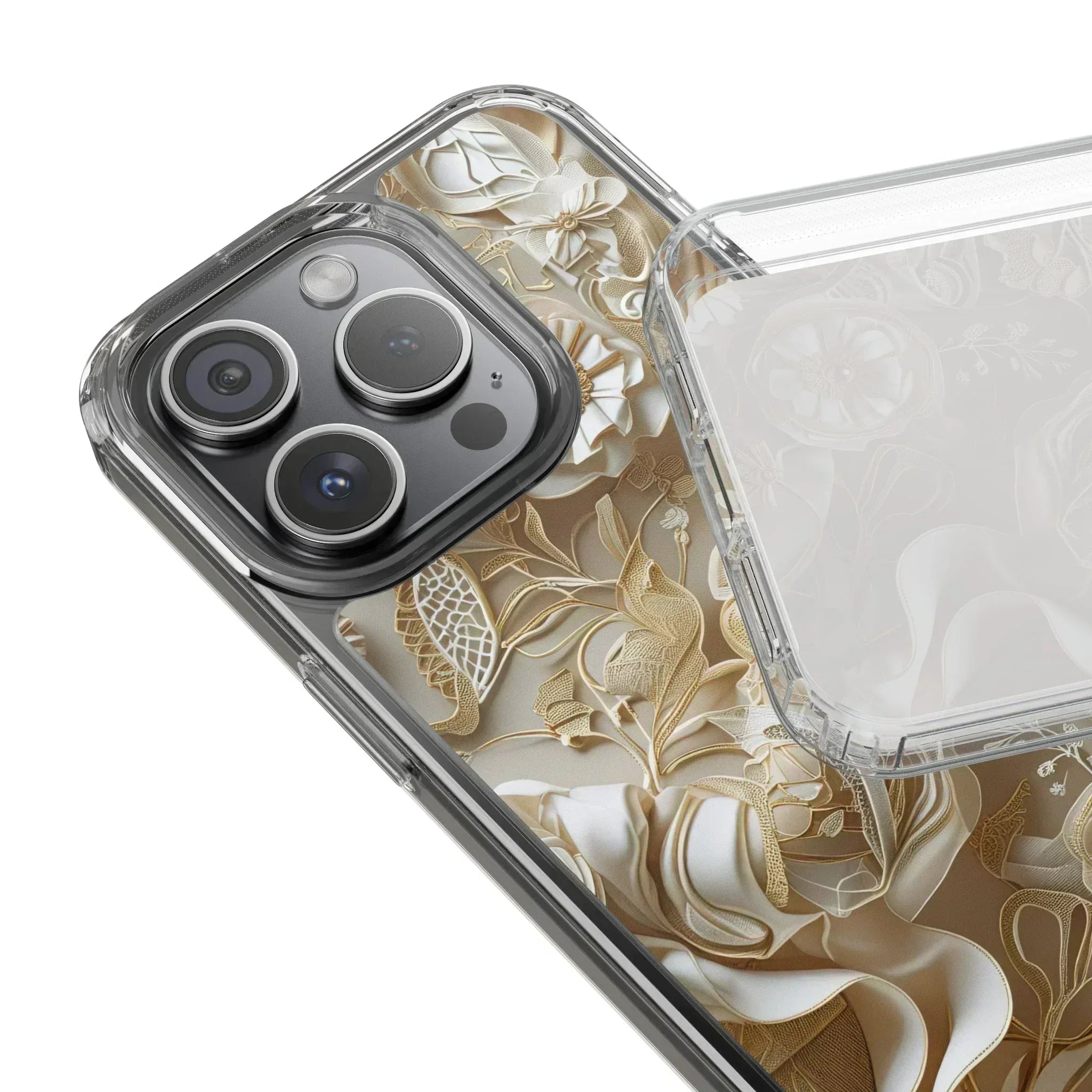 Minimalist Clear Phone Case for iPhone 12-16 and Samsung Galaxy S21 - KARARMDESIGN