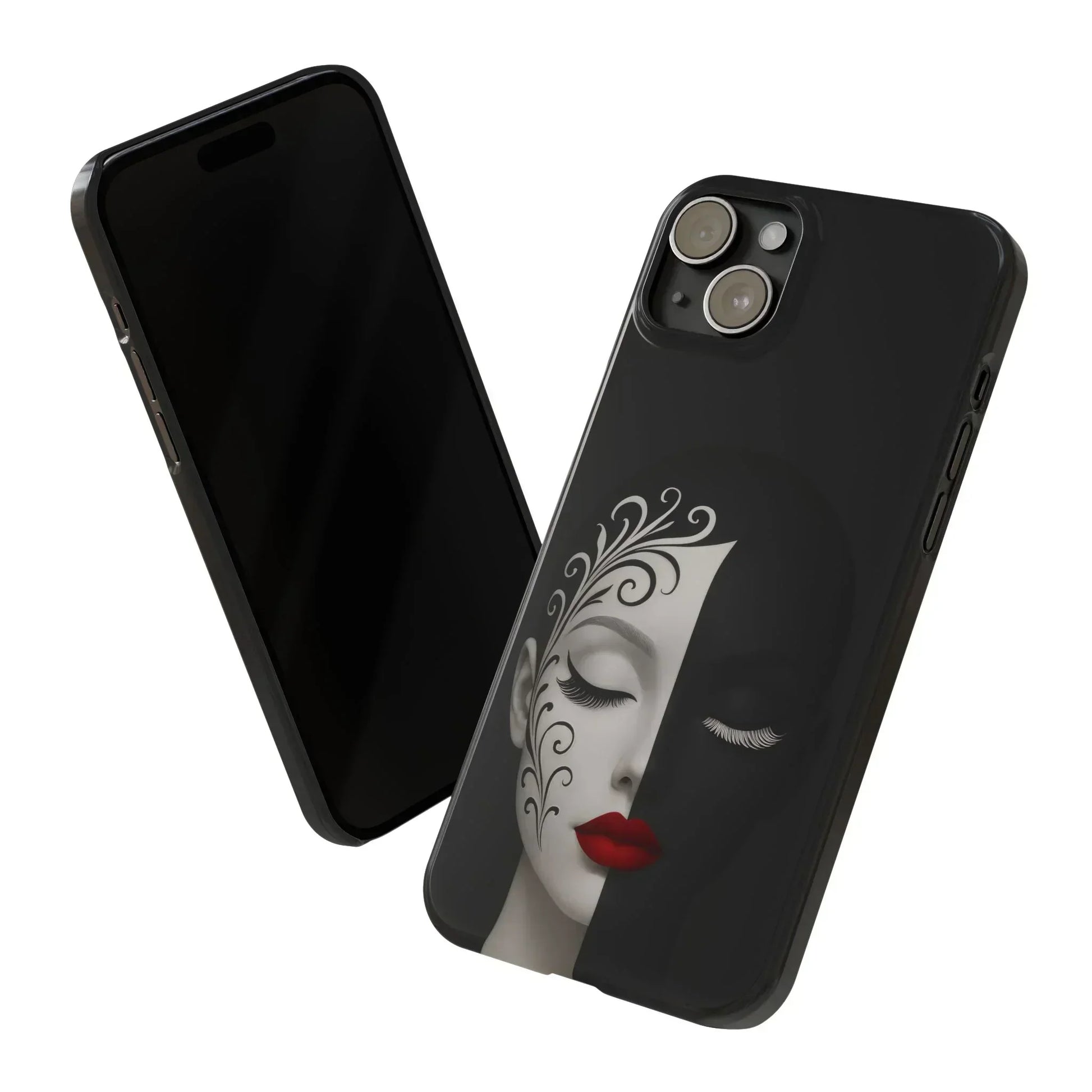 Artistic Head Design Phone Case for iPhone 7-16 Models - KarArmDesign