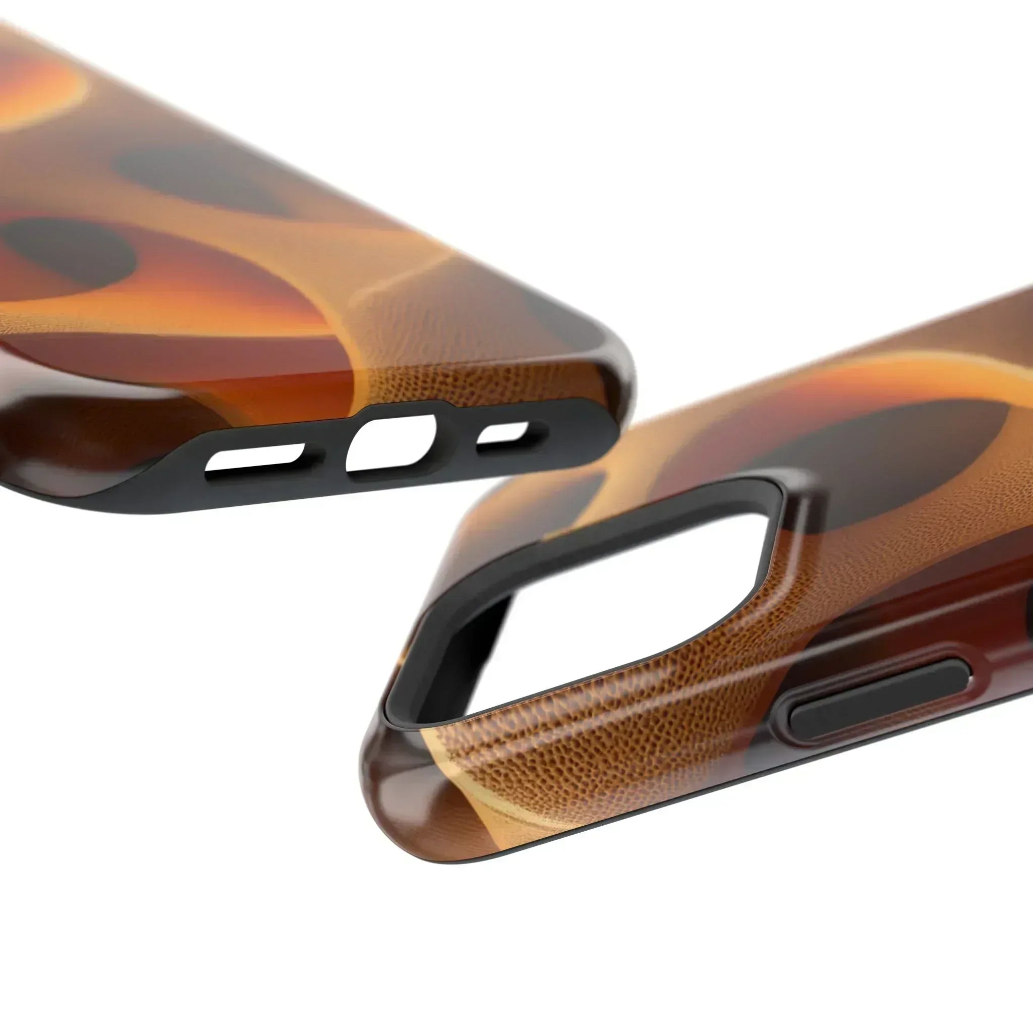 Amber Flow Phone Case for iPhone 11-17 and Galaxy S21-S22 - KARARMDESIGN