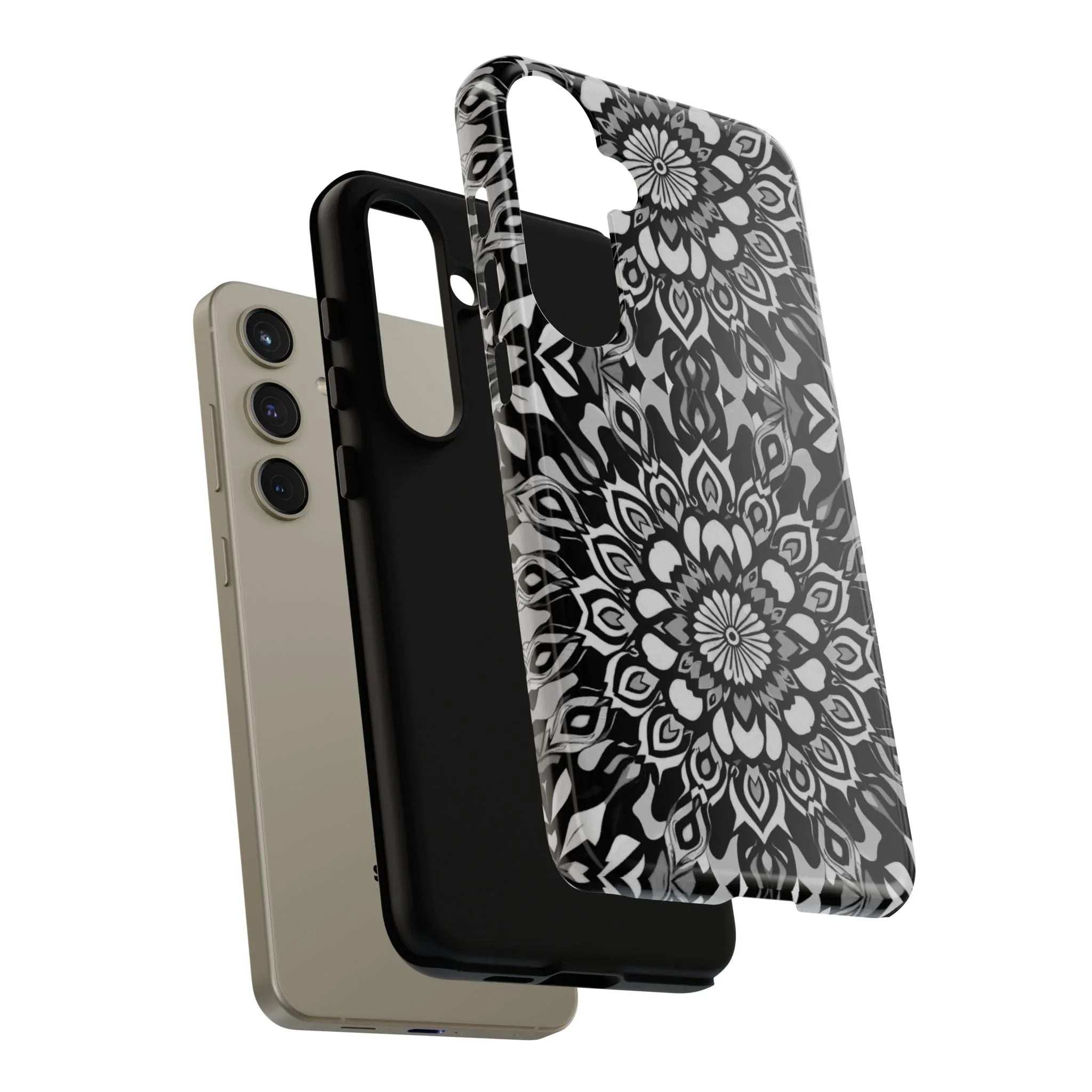 Mandala Phone Case for iPhone and Galaxy - KARARMDESIGN