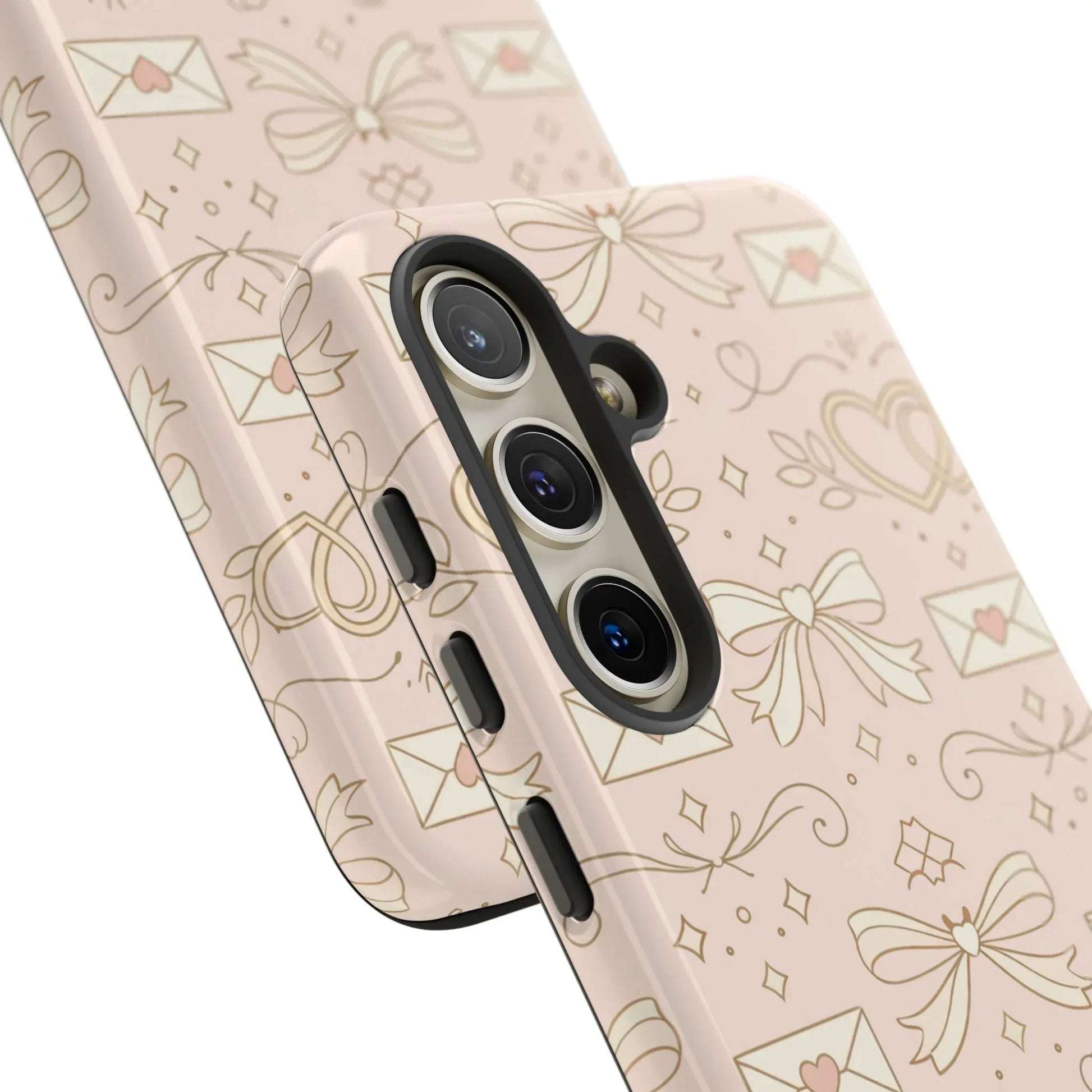 Sweet Romance Tough Phone Case for iPhone 11–17 & Galaxy S10–S25 - KARARMDESIGN