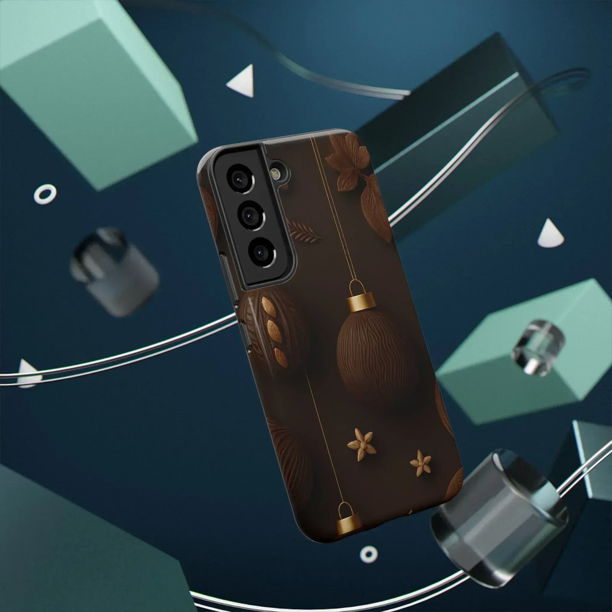 Chocolate Ornaments Phone Case for iPhone 11-17 and Galaxy S21-S22 - KARARMDESIGN