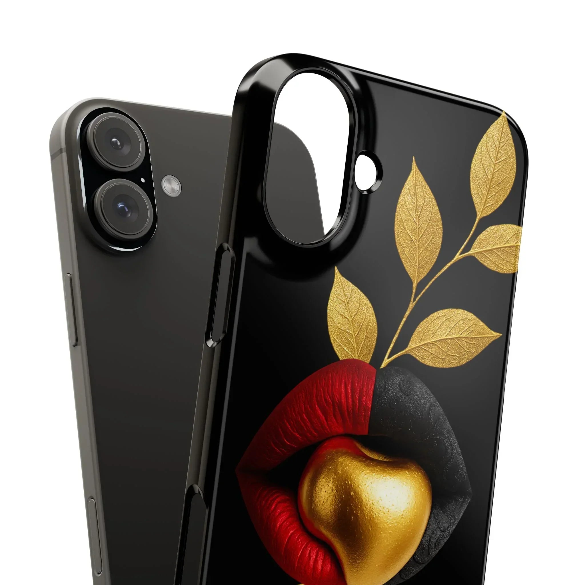 Gilded Expression Phone Case for iPhone 7-17 Models - KARARMDESIGN