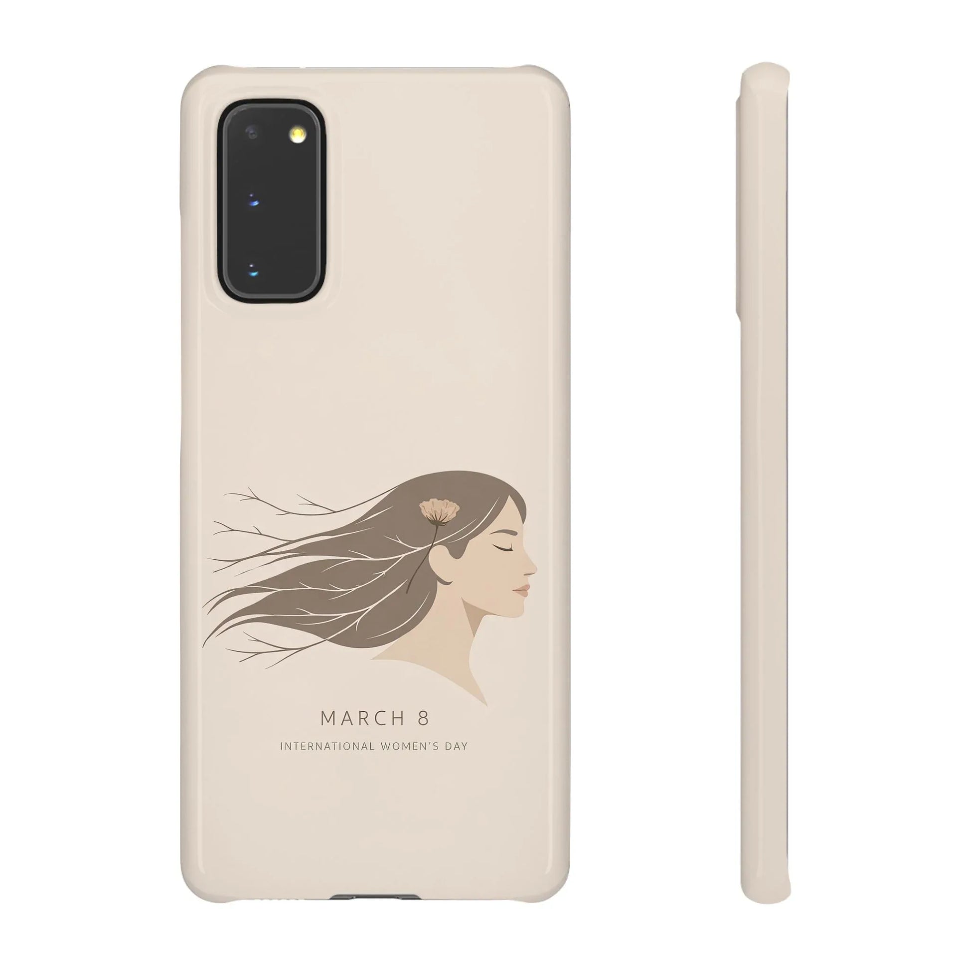 Graceful Strength Phone Case for iPhone 11-17 and Galaxy S20-25 - KARARMDESIGN