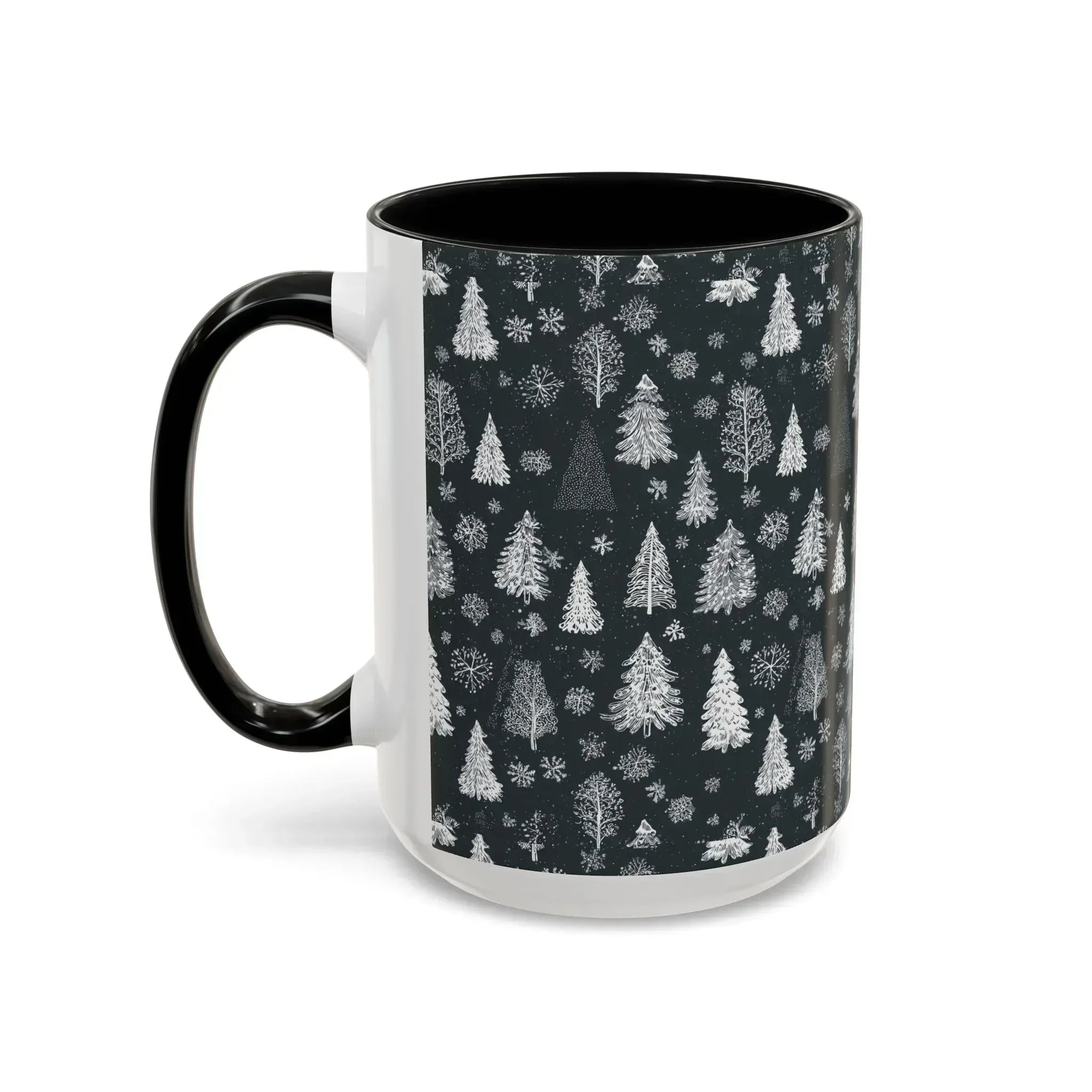 Christmas Tree Pattern Mug (11, 15oz) - KARARMDESIGN