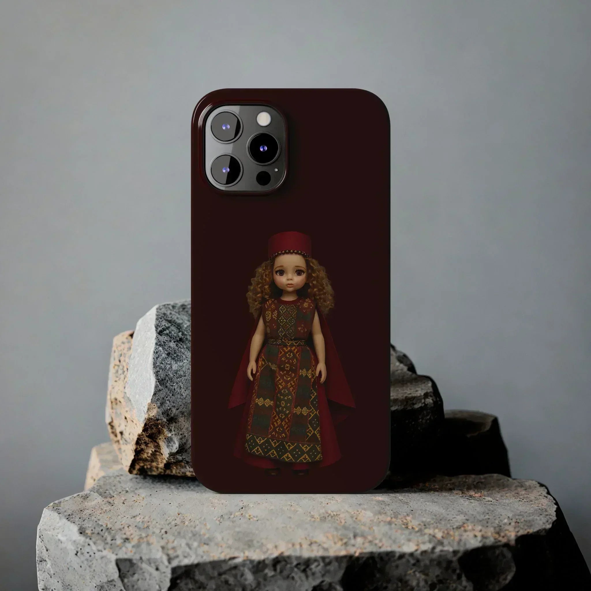 Armenian Doll Phone Case for iPhone 11-17 - KARARMDESIGN