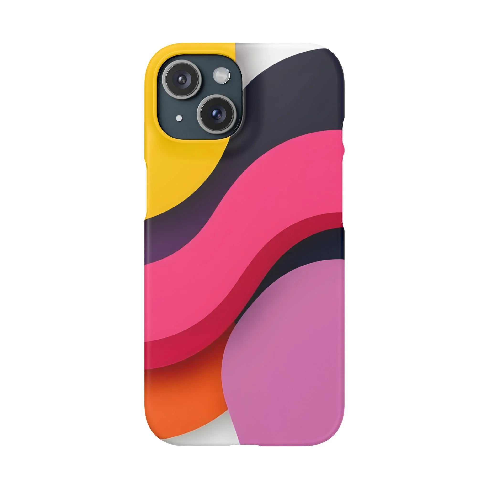 Abstract Phone Case for iPhone 11-17 and Galaxy S20-S25 - KARARMDESIGN