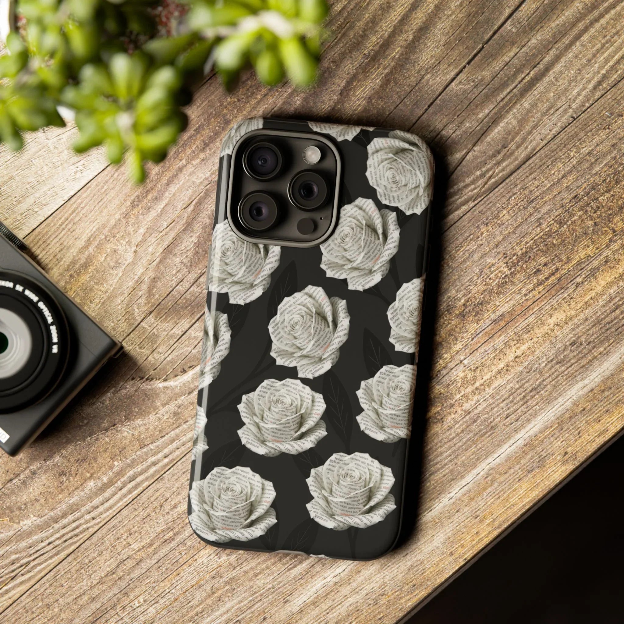 Silent Bloom Phone Case for iPhone 8-17 and Google Pixel 3-9 - KARARMDESIGN