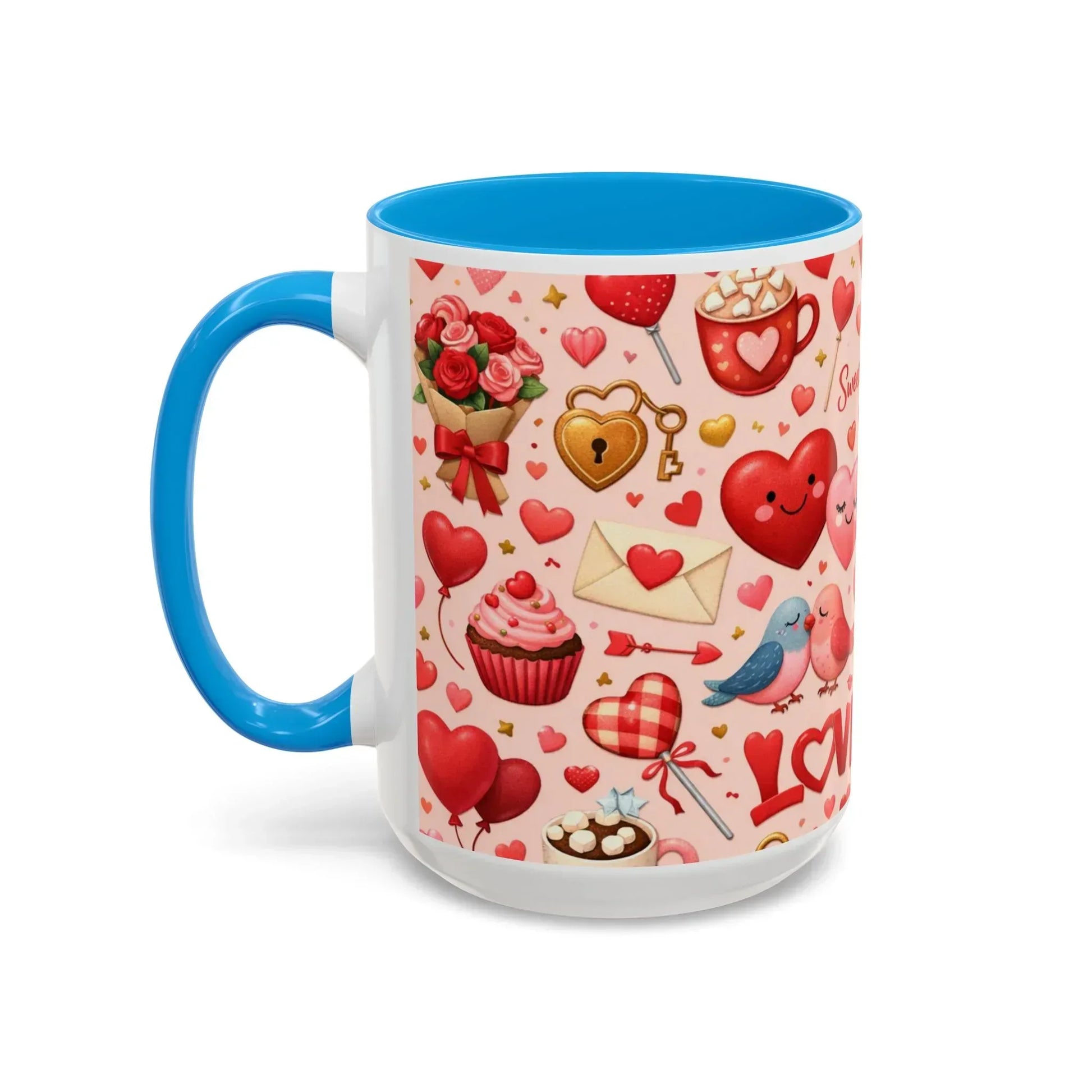 Sweetheart Love Mug - Colorful Mugs (11oz, 15oz) - KARARMDESIGN
