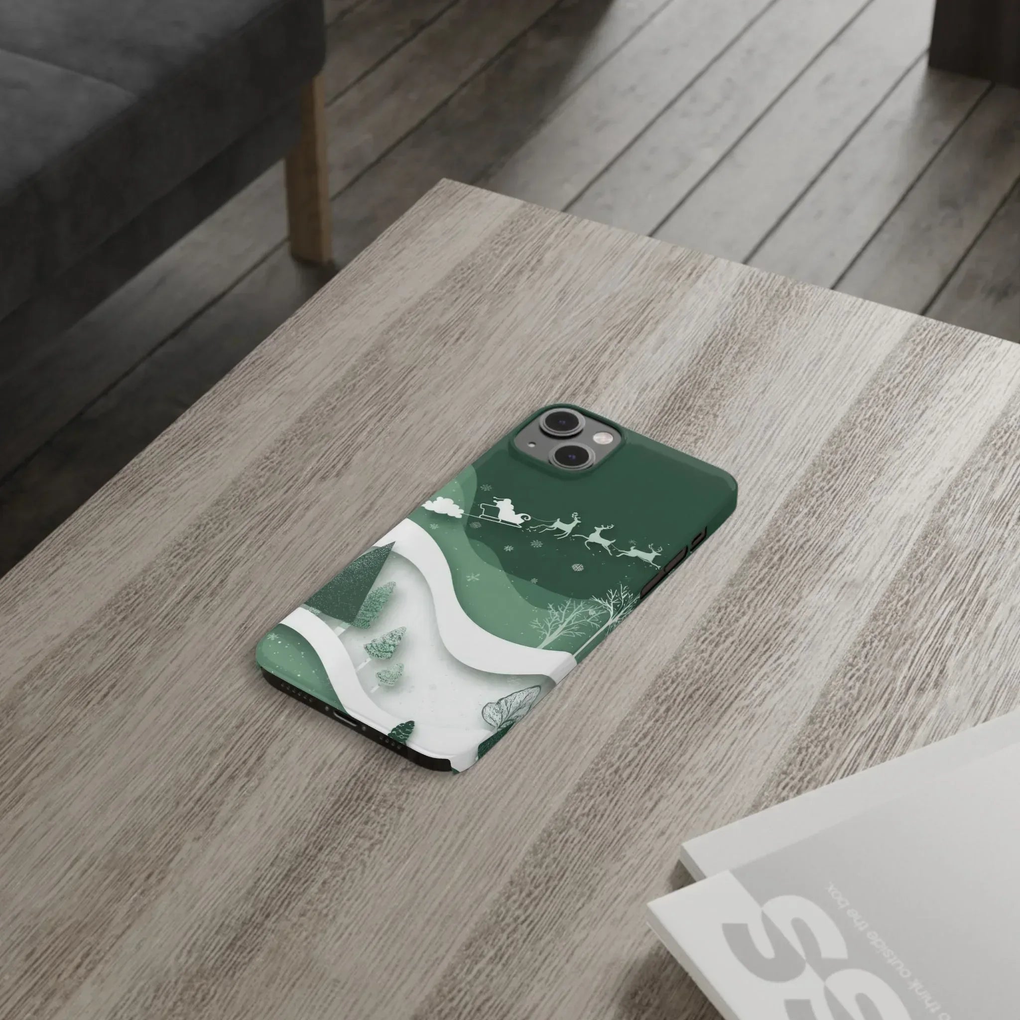 Evergreen Forest Phone Case for iPhone 11–17 - KARARMDESIGN
