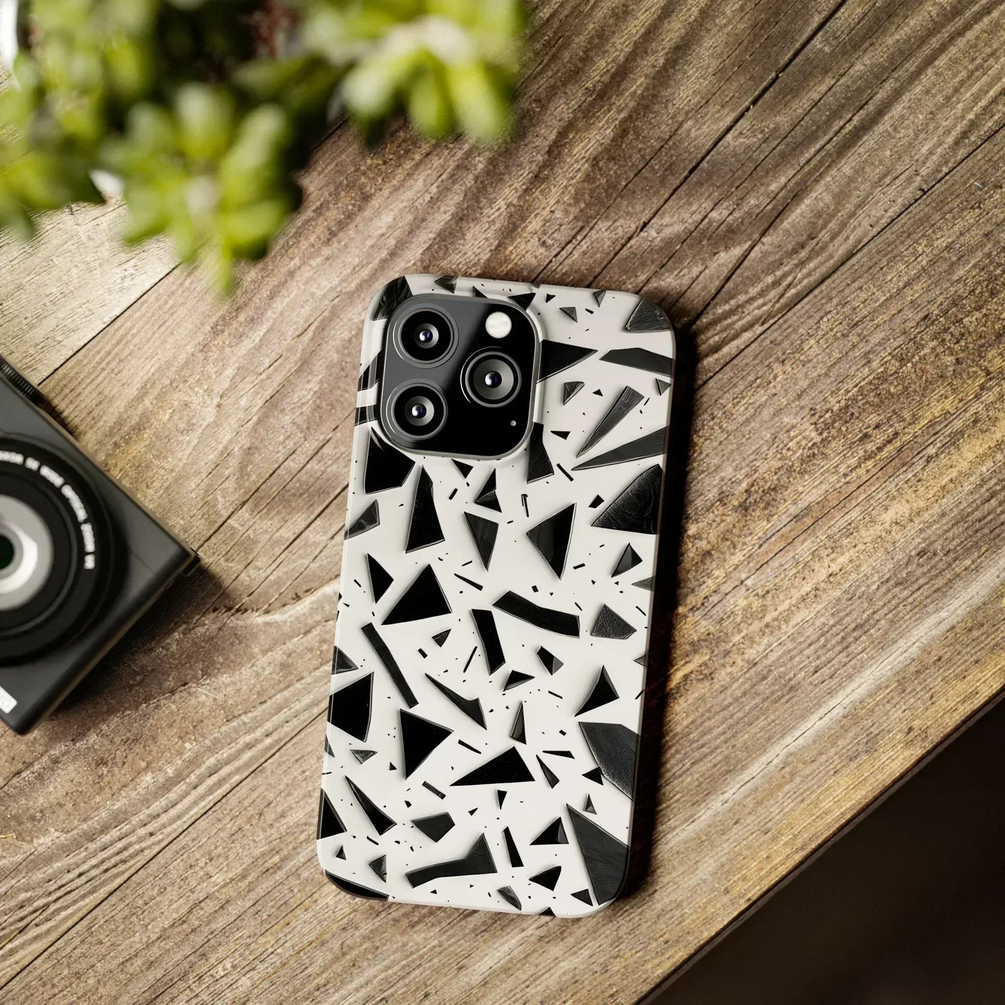 Abstract Slim Phone Case for iPhone 11-17 - KARARMDESIGN