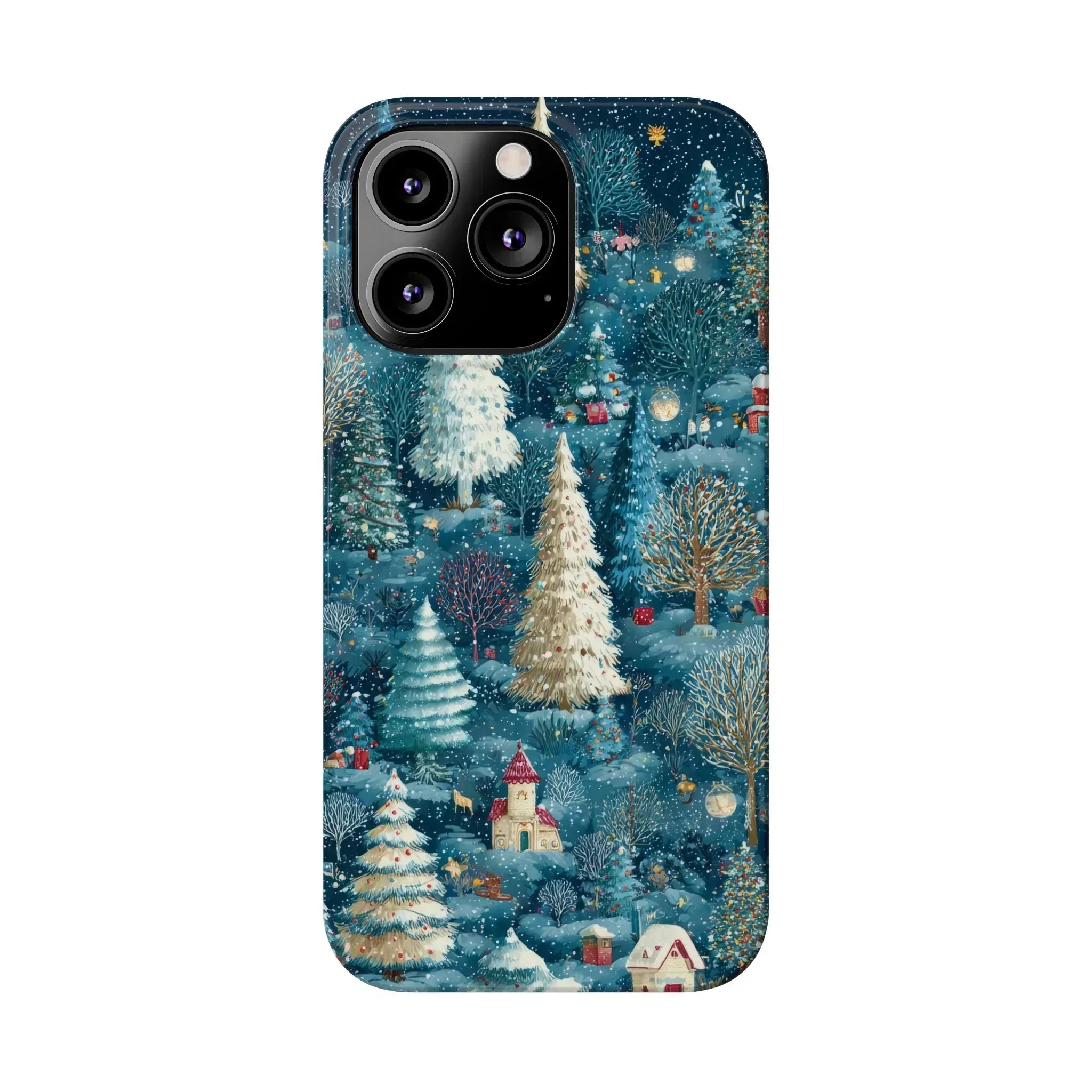 Frosty Forest Phone Case for iPhone 11-17 - KARARMDESIGN