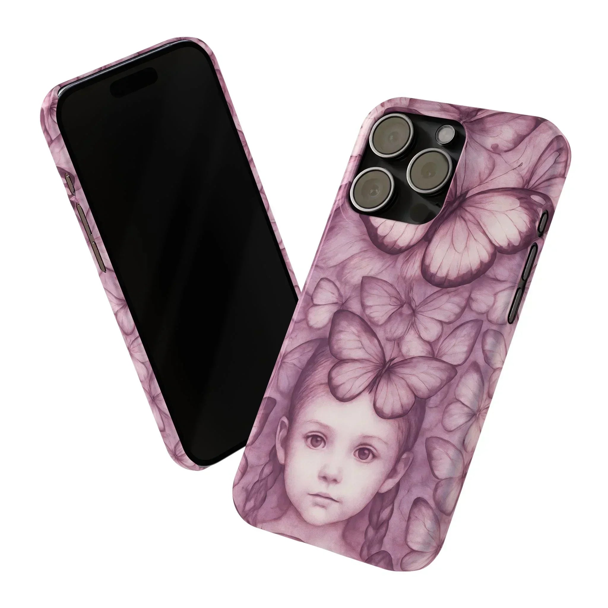 Mystic Girl Phone Case for iPhone 7-17 Models - KARARMDESIGN