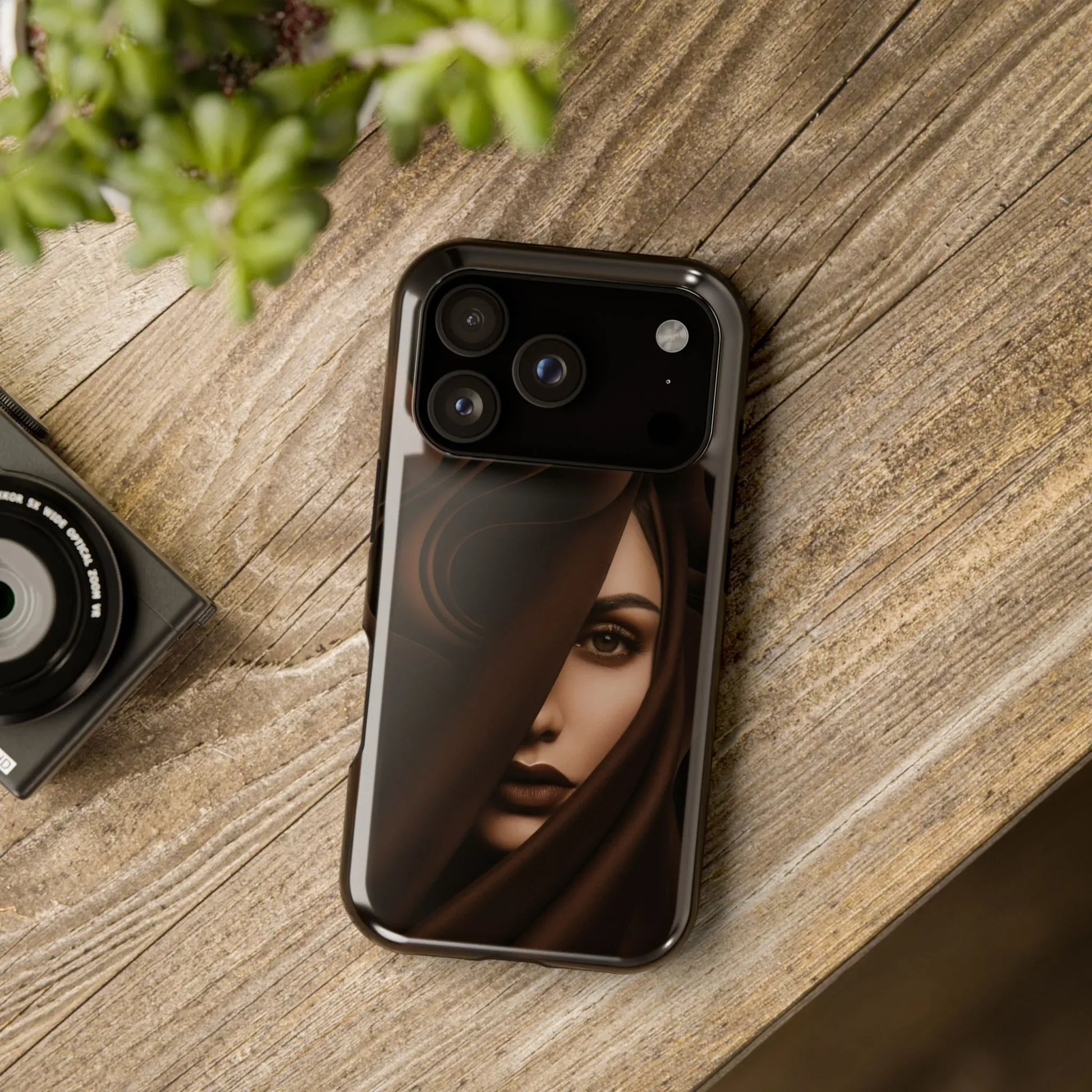 Mystery Woman Phone Case for iPhone 17, Air, Pro, Pro Max - KARARMDESIGN