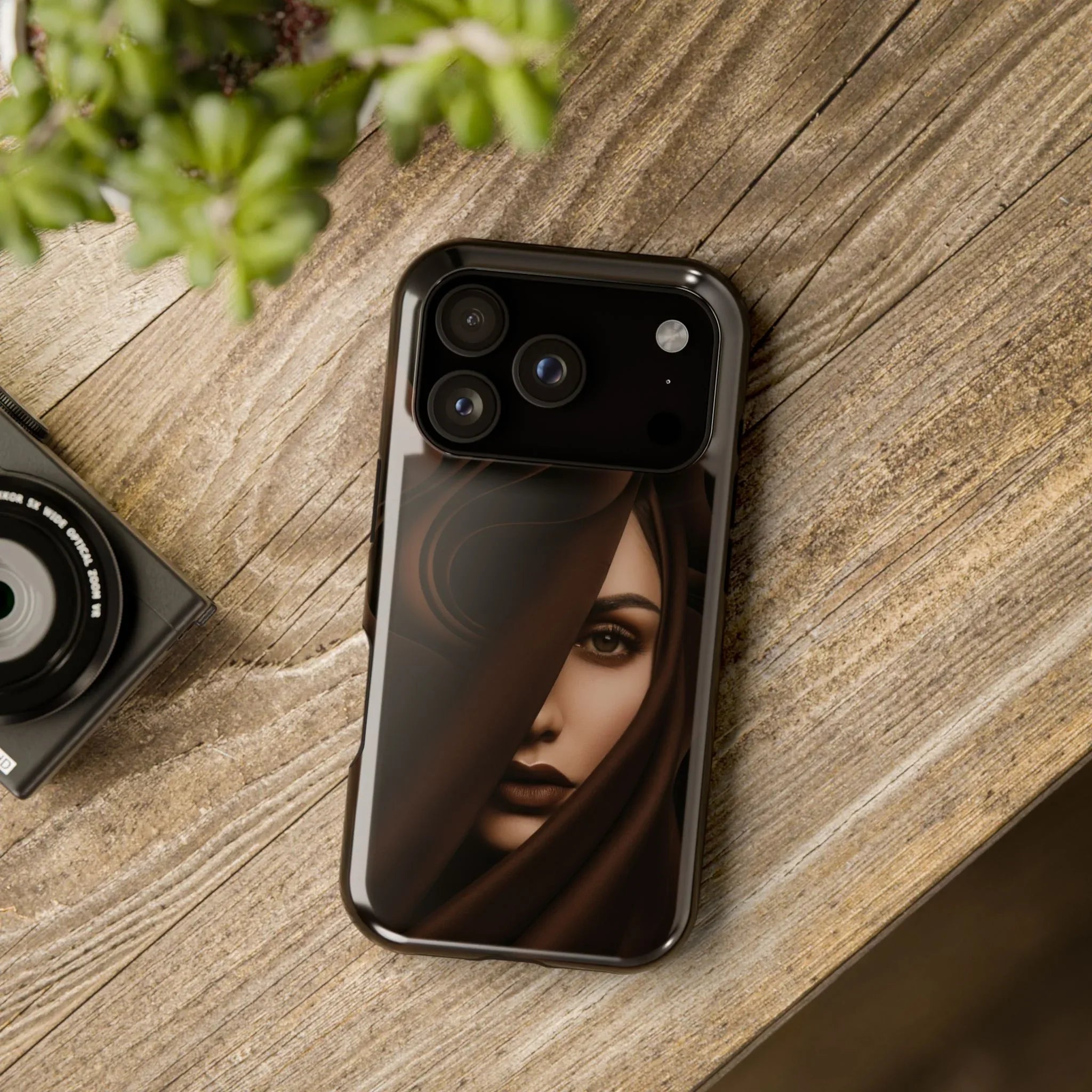 Mystery Woman Phone Case for iPhone 17, Air, Pro, Pro Max - KARARMDESIGN
