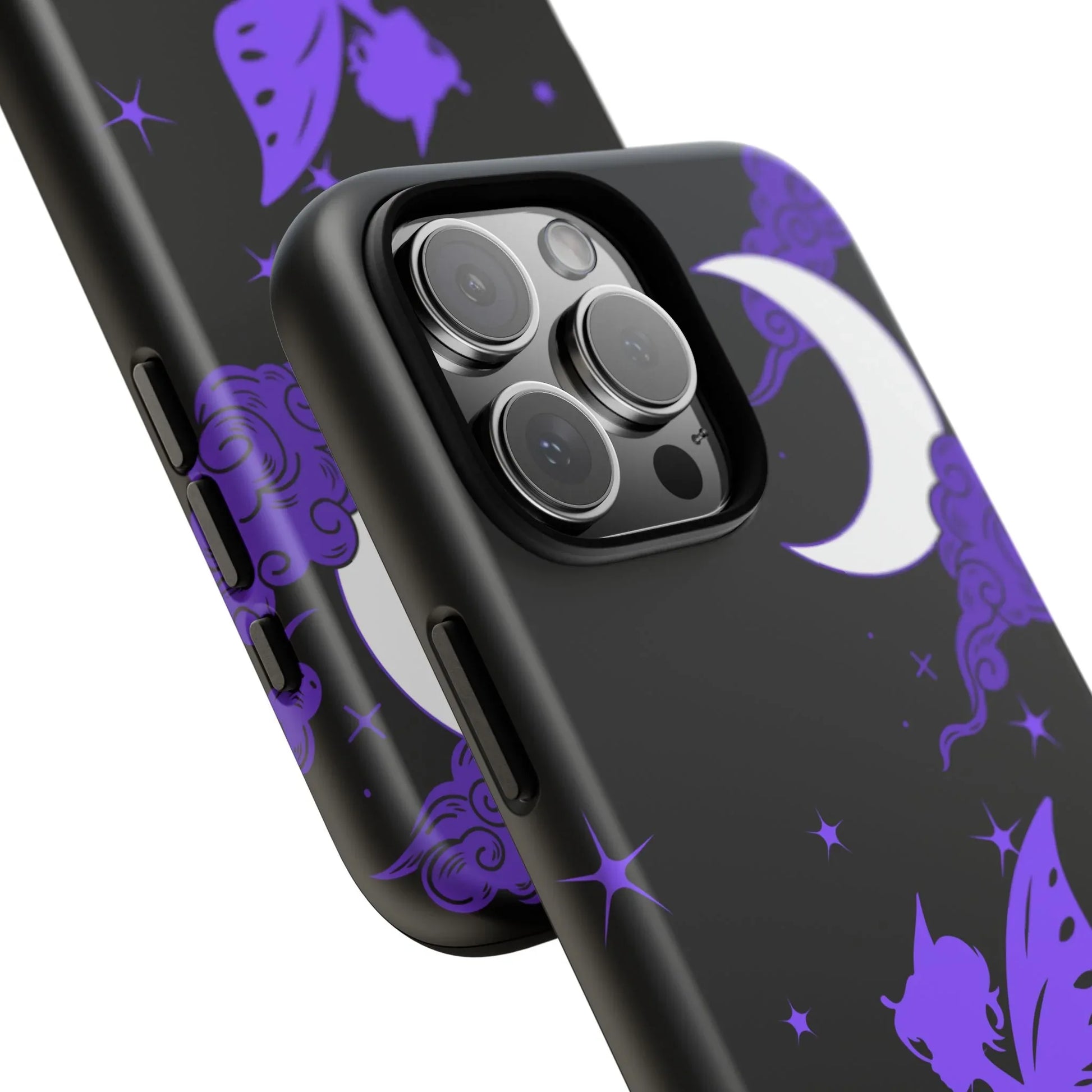 Moonlit Fairy Phone Case for iPhone 8-16 and Galaxy S10-S23 - KARARMDESIGN