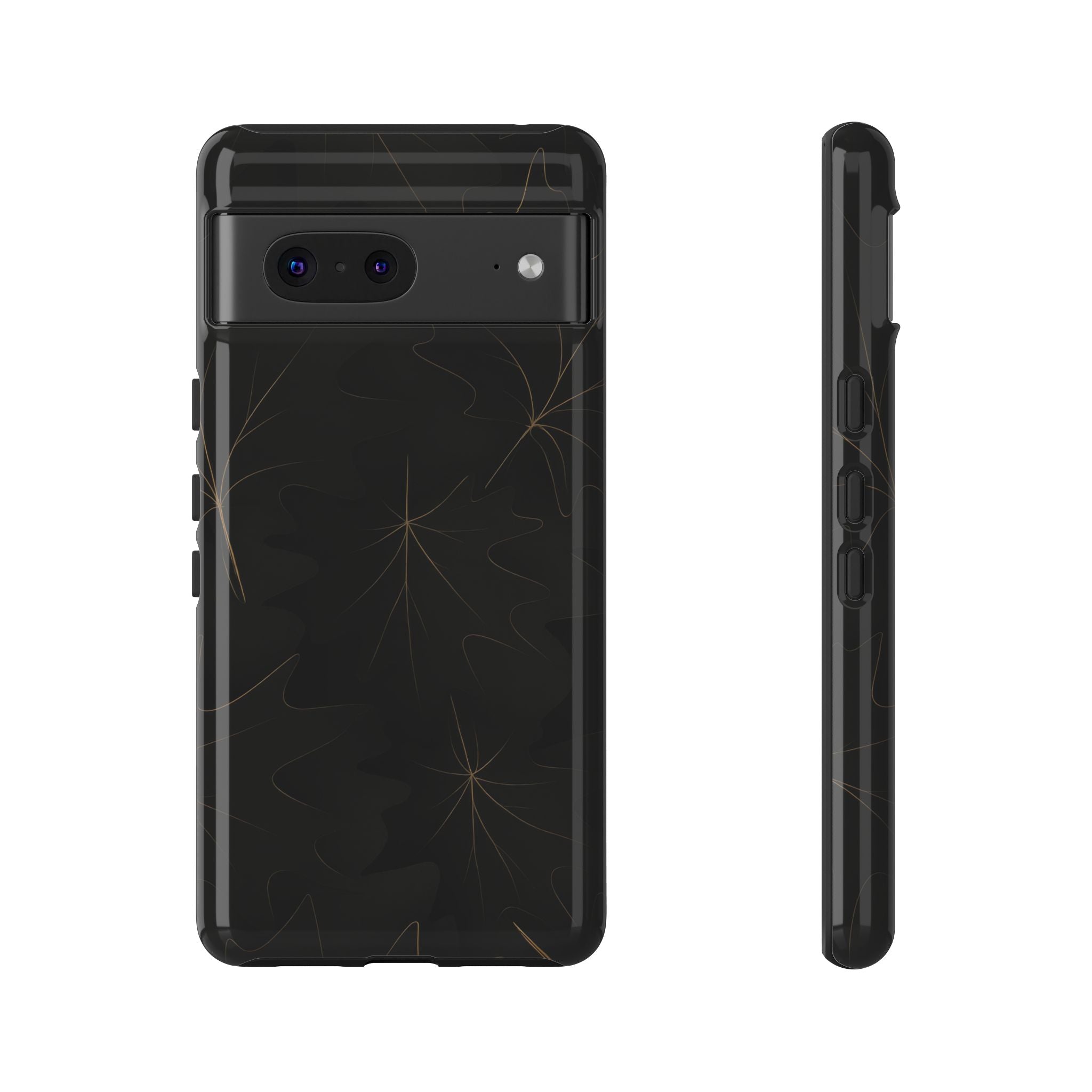 Luxury Fall Leaf Phone Case – Samsung Galaxy S20–S26 & Google Pixel 6-9