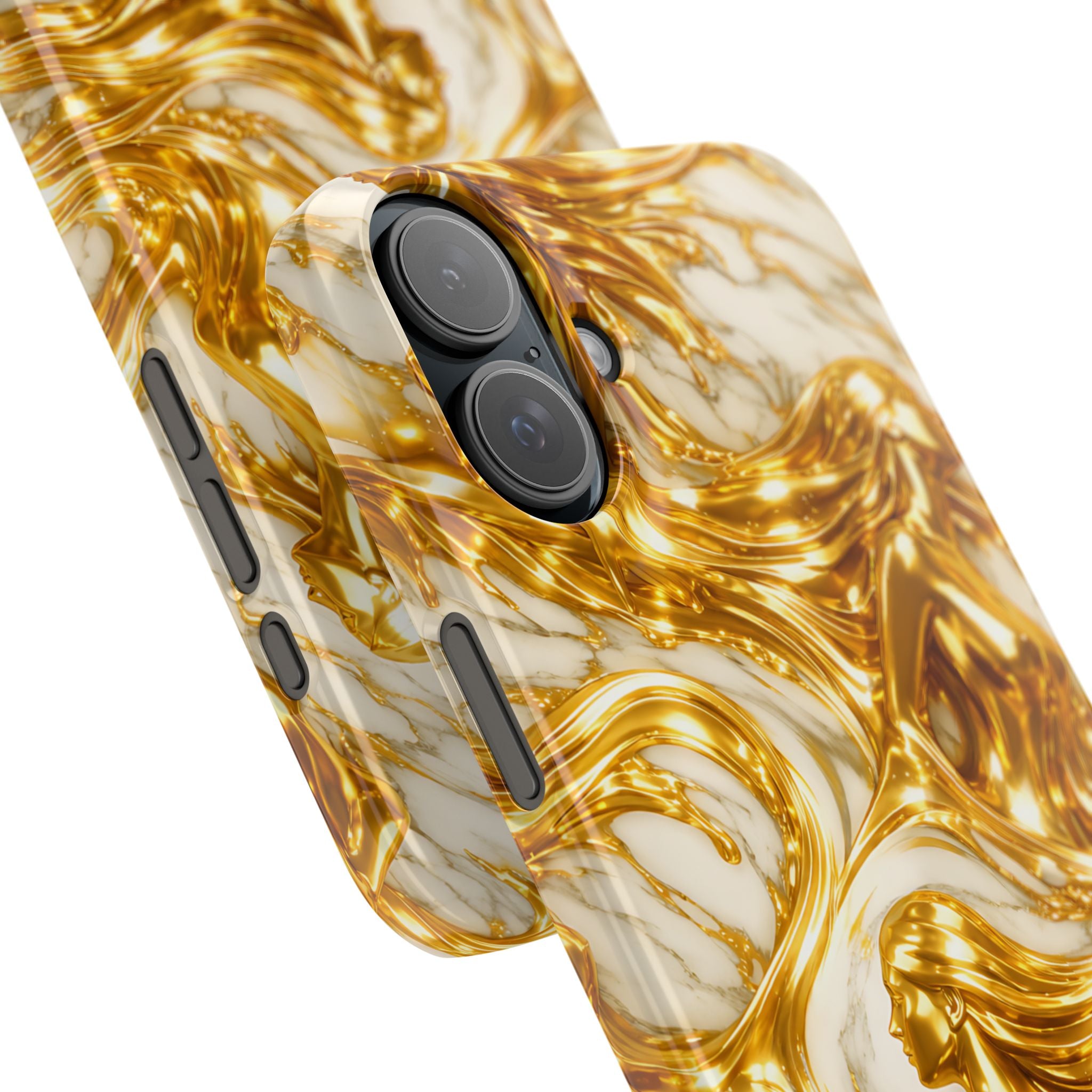 Divine Gold Woman Snap Phone Case for iPhone & Galaxy