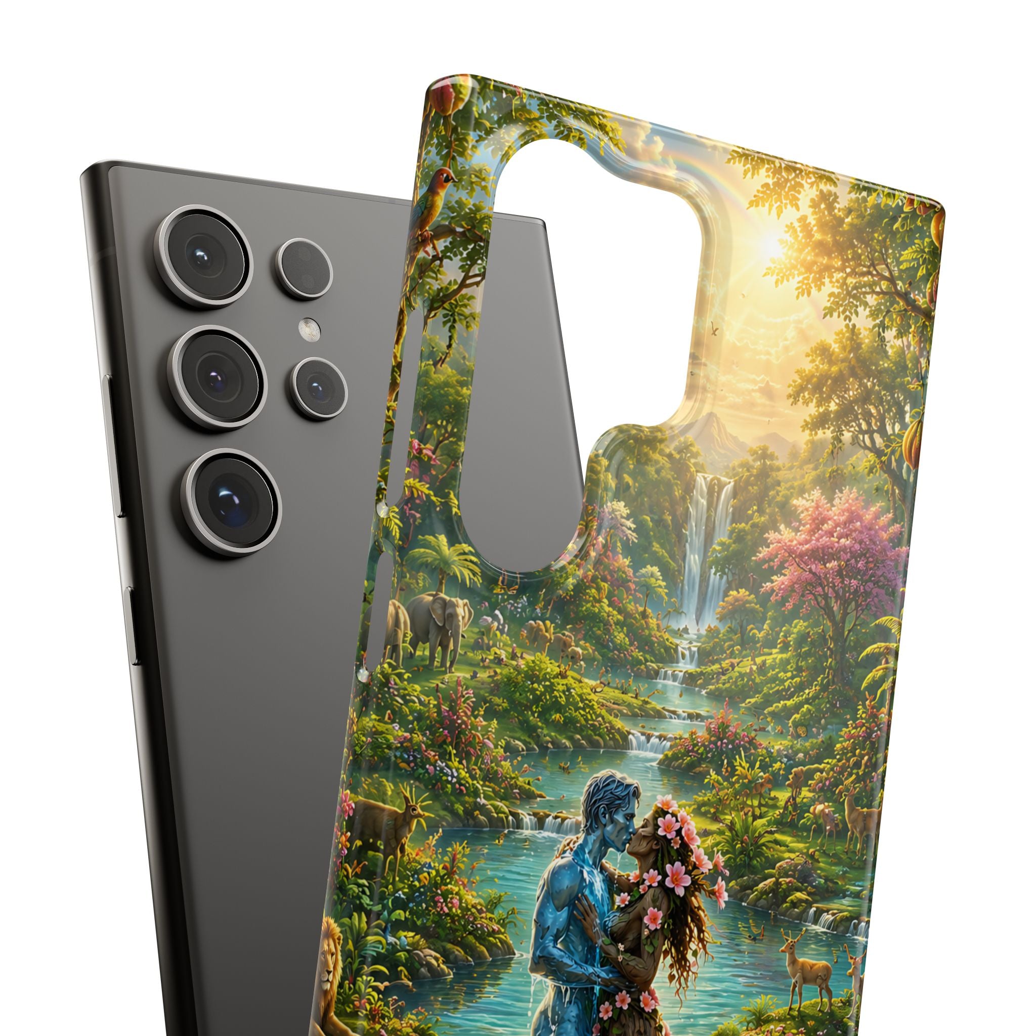 Eternal Eden Phone Case – iPhone 11–17 & Samsung Galaxy S20–S26